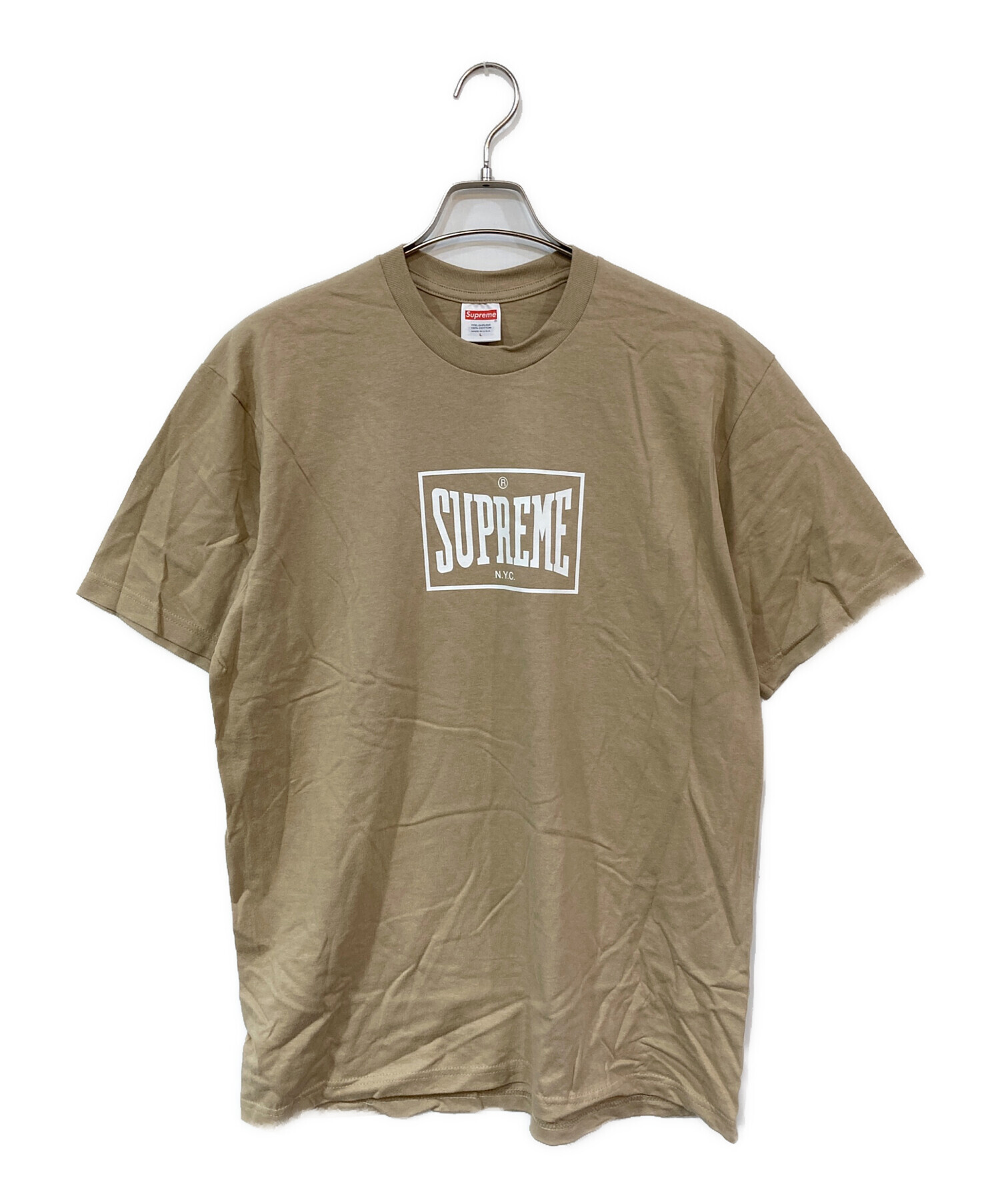 中古・古着通販 SUPREME シュプリーム Warm Up Tee ベージュ サイズ L ブランド・古着通販 トレファク公式 TREFAC FASHION スマホサイト