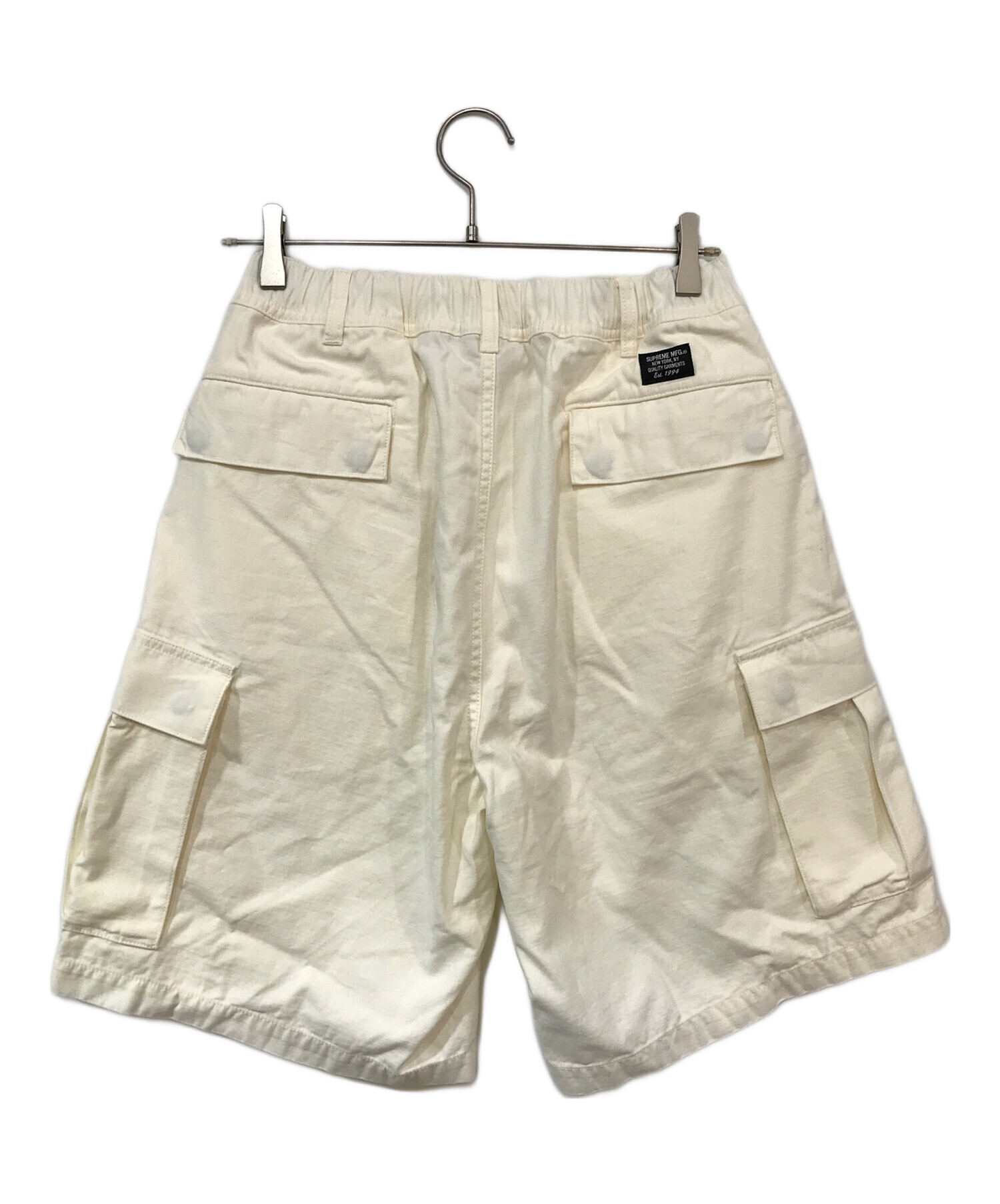 中古・古着通販】Supreme (シュプリーム) カーゴショーツ ホワイト