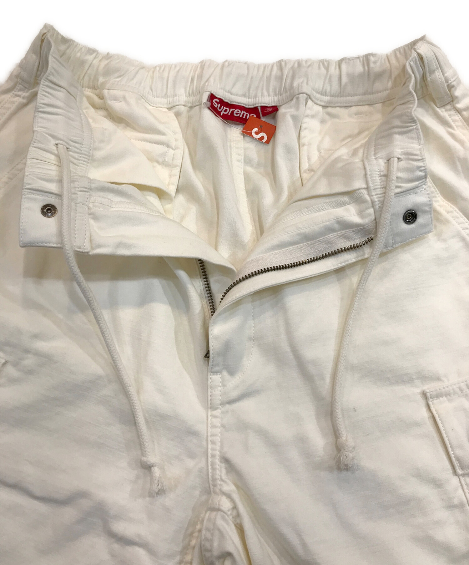 中古・古着通販】Supreme (シュプリーム) カーゴショーツ ホワイト