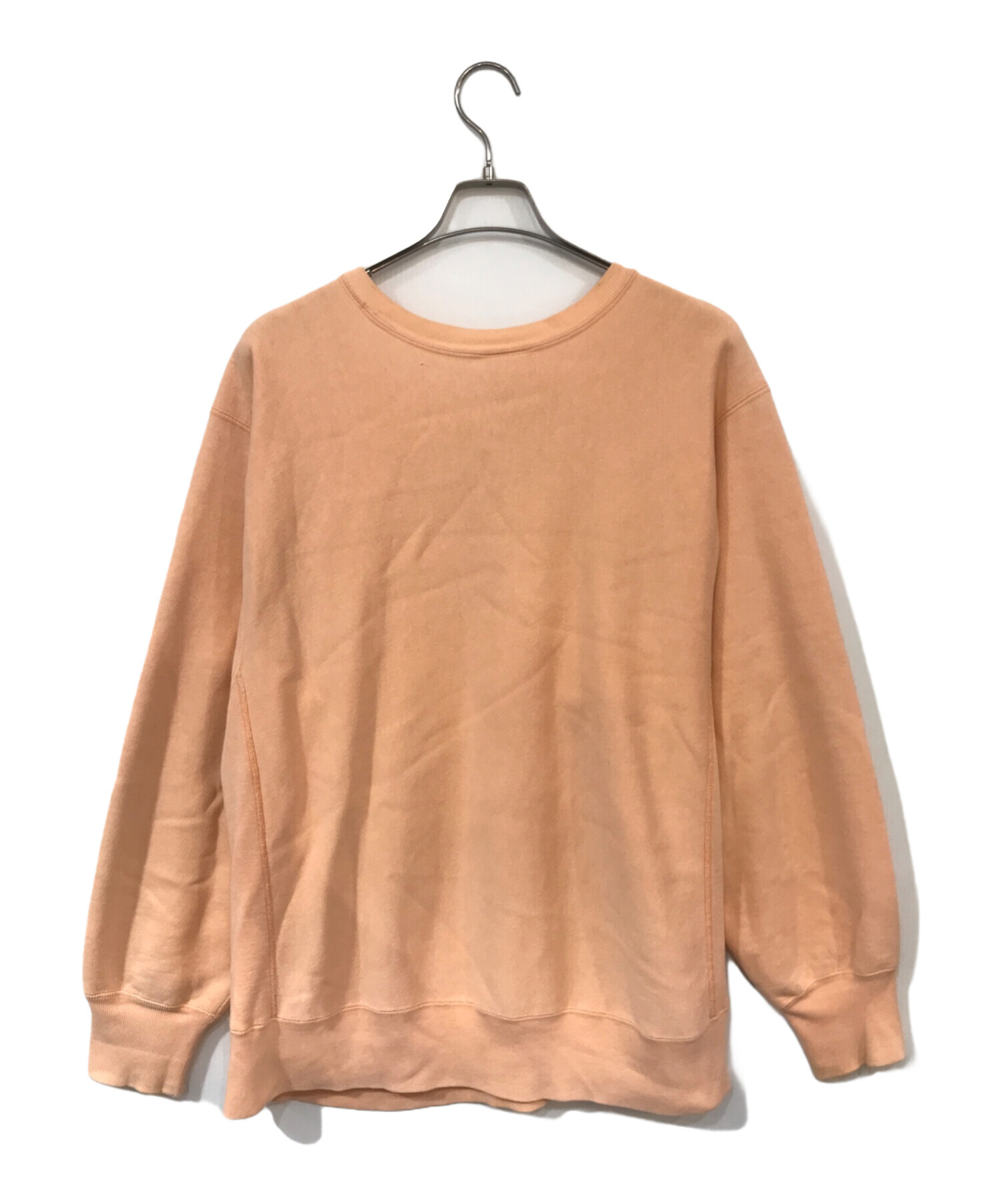 レア リバースウィーブ Champion サーモン ピンク XL チャンピオン 中古・古着通販】Champion (チャンピオン) リバースウィーブスウェット
