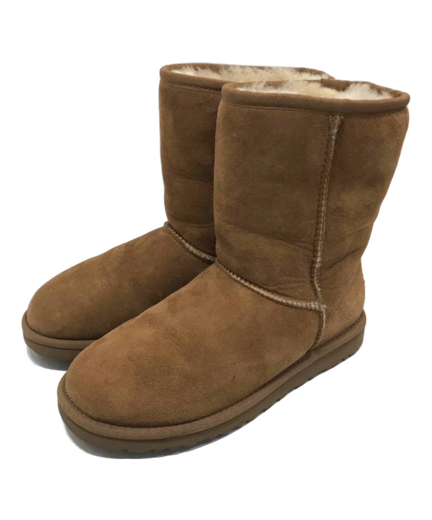 中古・古着通販】UGG (アグ) ムートンブーツ ブラック サイズ:23.0cm
