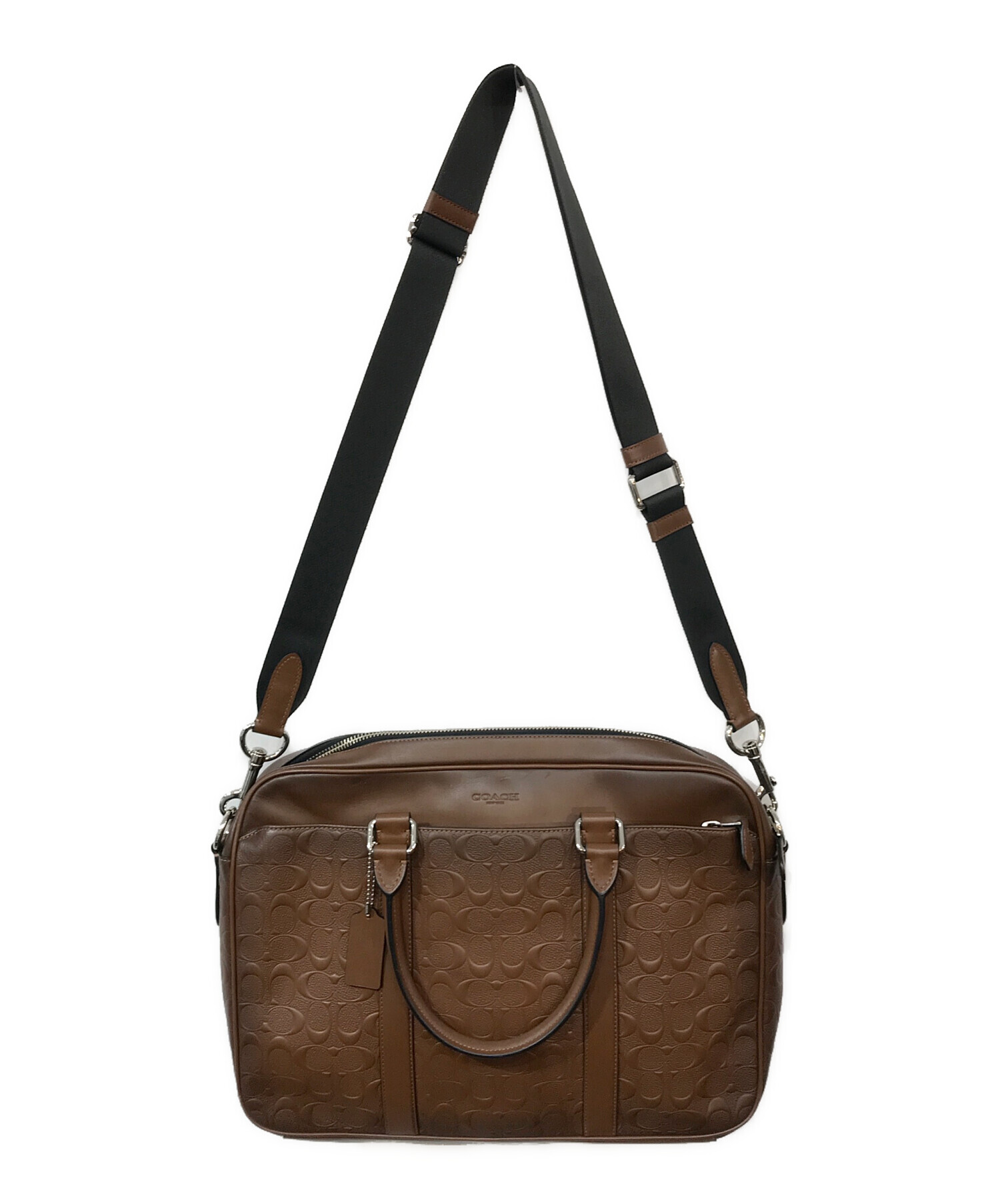 中古・古着通販】COACH (コーチ) エンボスレザーレザー ペリー 