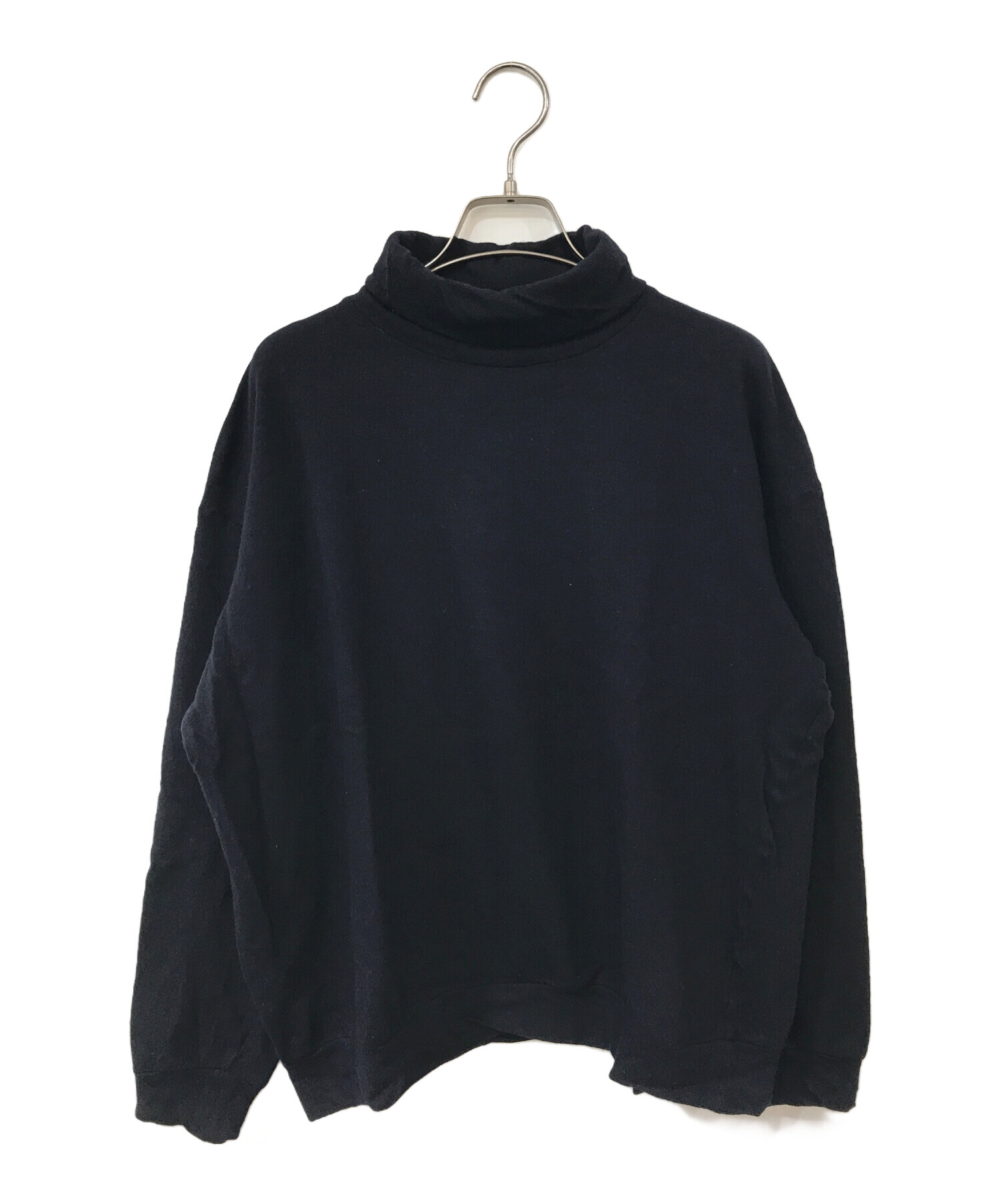 COMOLI コモリ ウール天竺長袖タートルネック サイズ3 COMOLI (コモリ) ウール天竺 長袖タートルネック