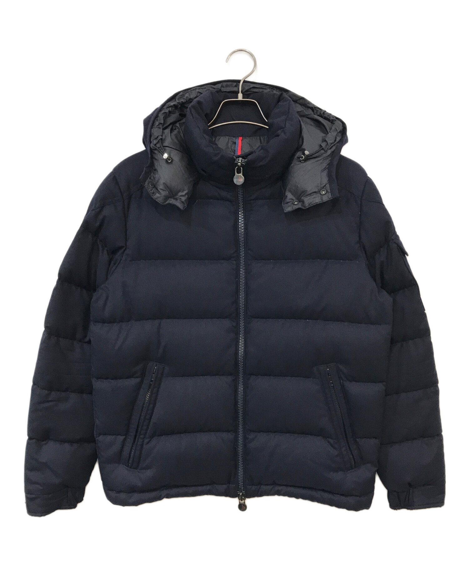 MONCLER モンジュネーブル ダウンジャケット ネイビー サイズ2 中古