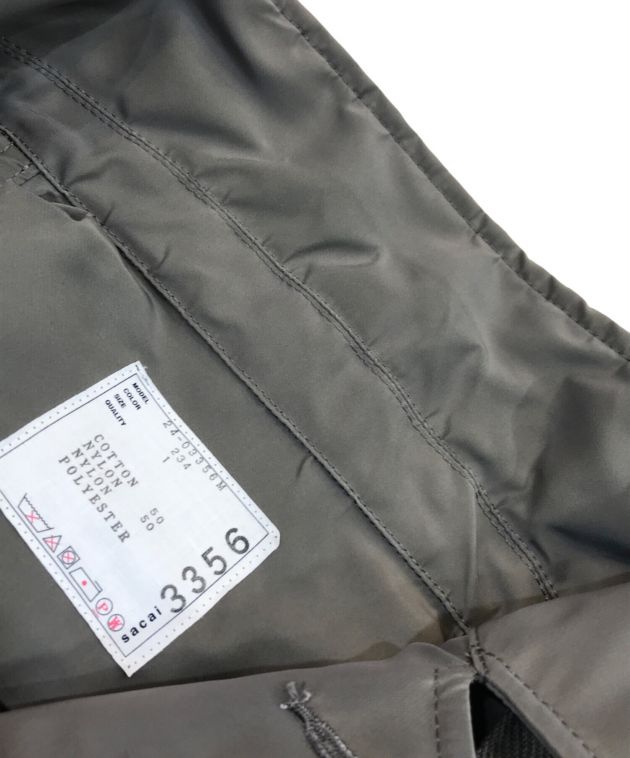 中古・古着通販】sacai (サカイ) Rip Stop Blouson ネイビー サイズ:1 
