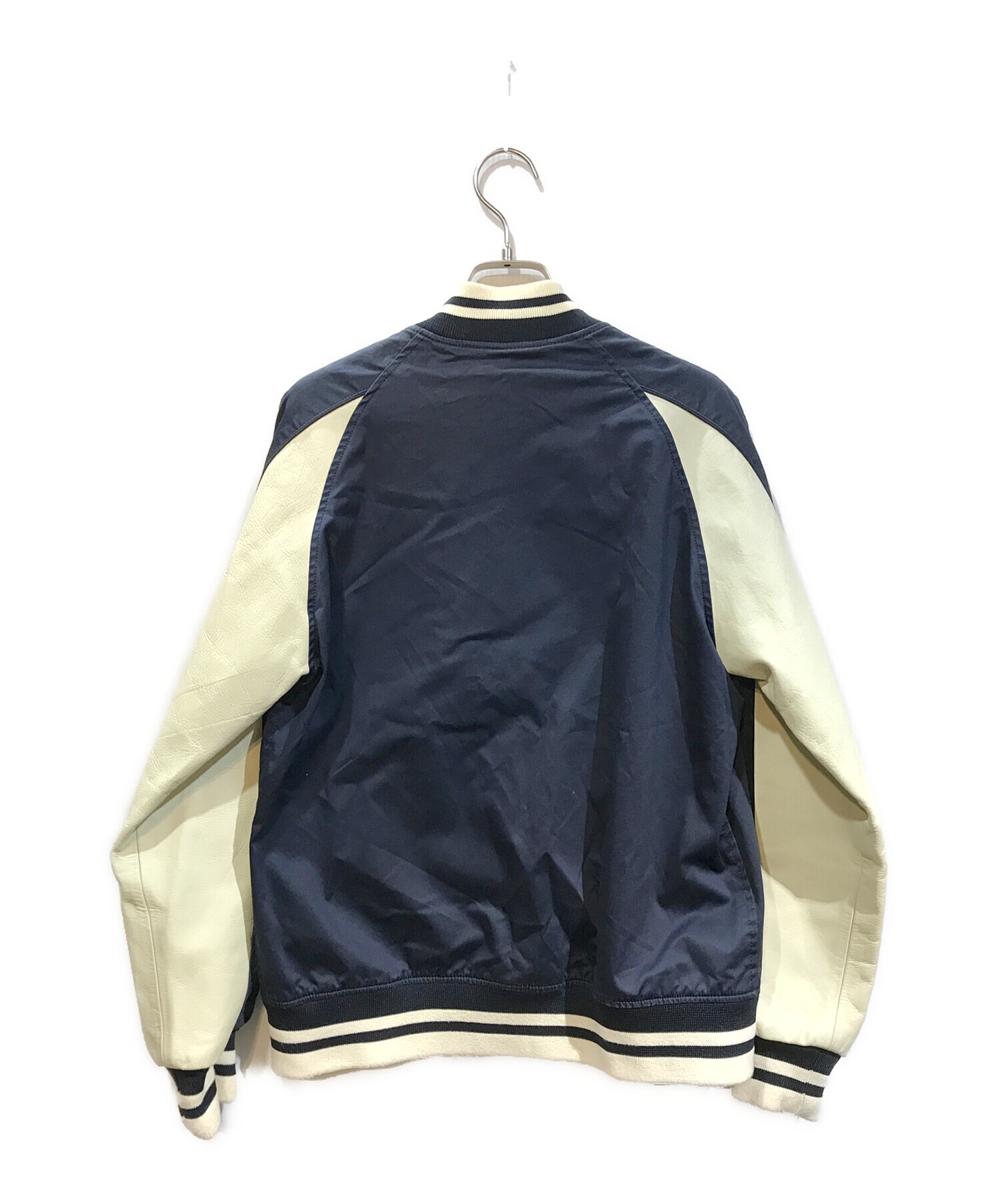 中古・古着通販】N.HOOLYWOOD (エヌ ハリウッド) スタジャン ネイビー 