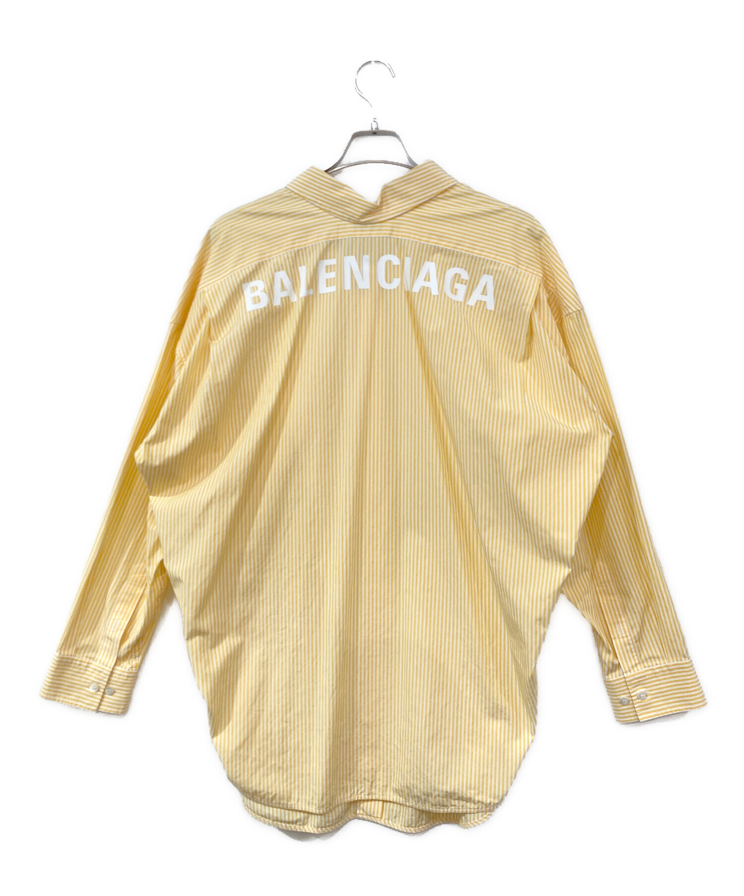 中古・古着通販】BALENCIAGA (バレンシアガ) バックロゴストライプ 