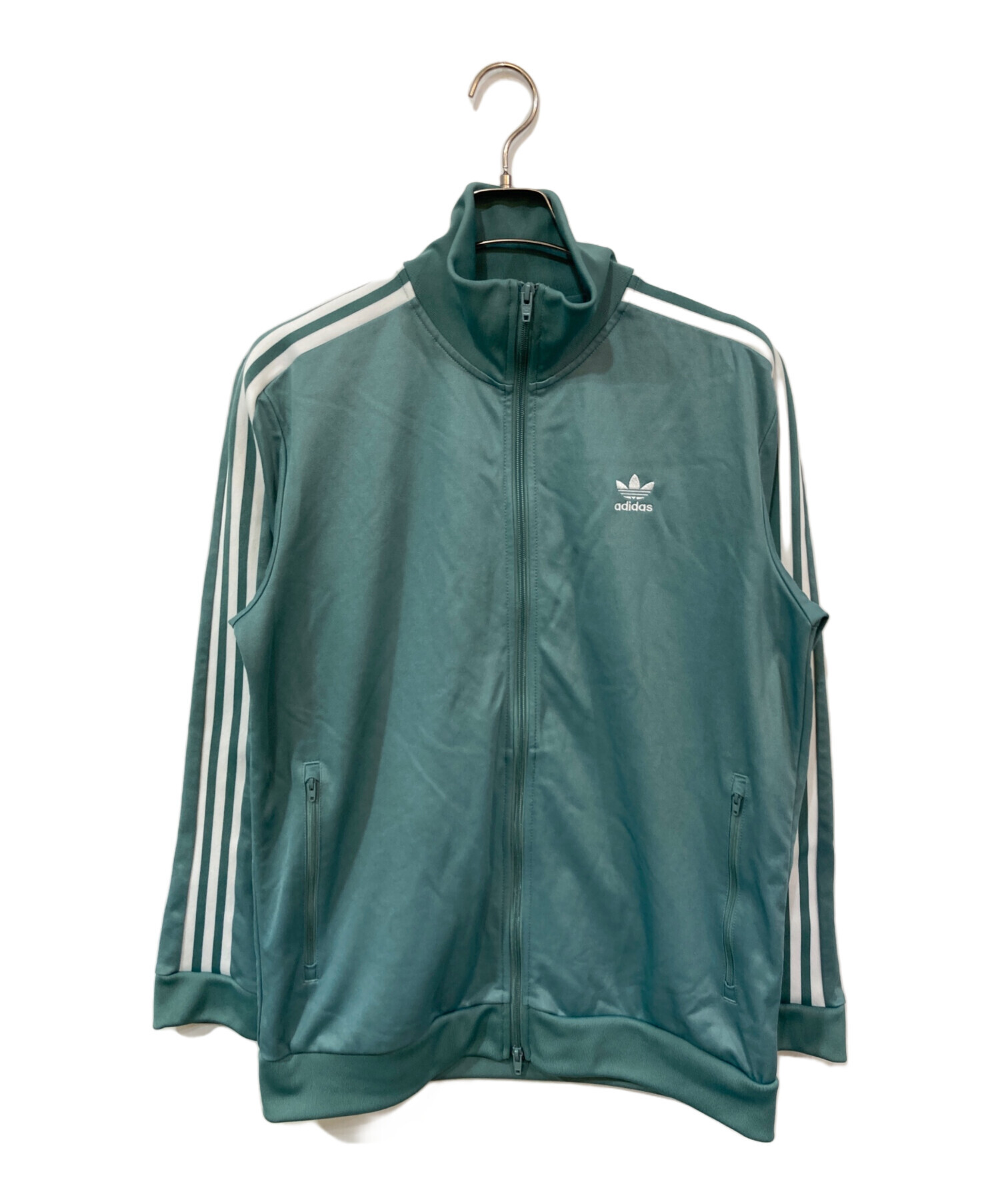 adidas ベッケンバウアー トラックジャケットトレースグリーン M 人気