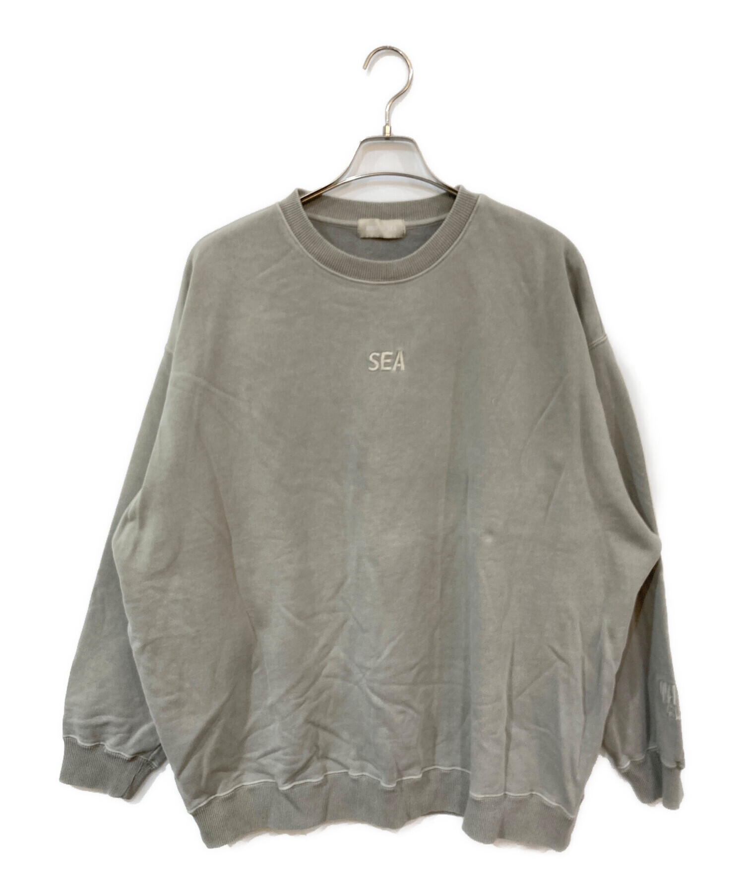 中古・古着通販】WIND AND SEA (ウィンダンシー) pigment-dye Crew
