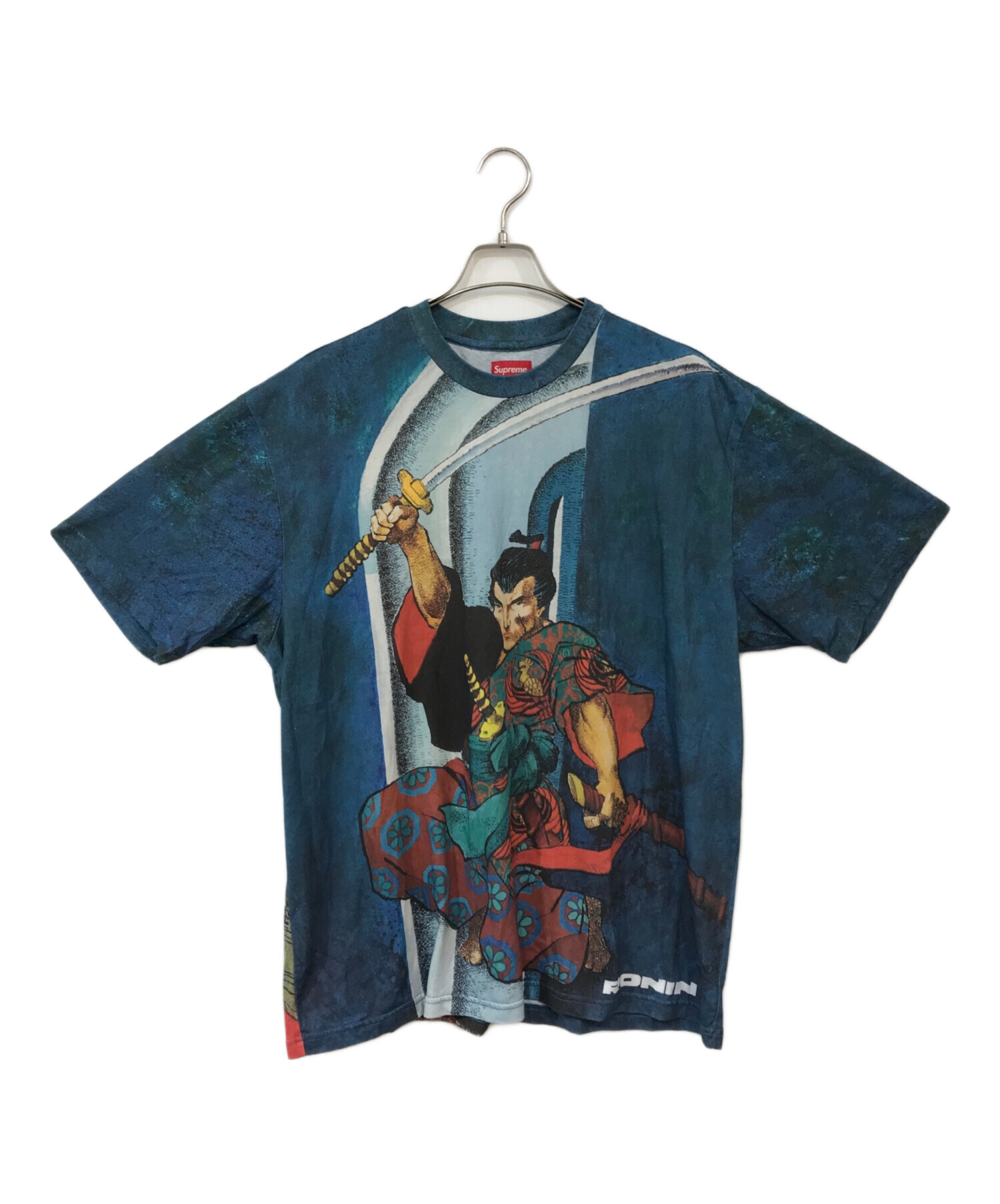 中古・古着通販】Supreme (シュプリーム) RONIN S/S TOP ブルー サイズ 