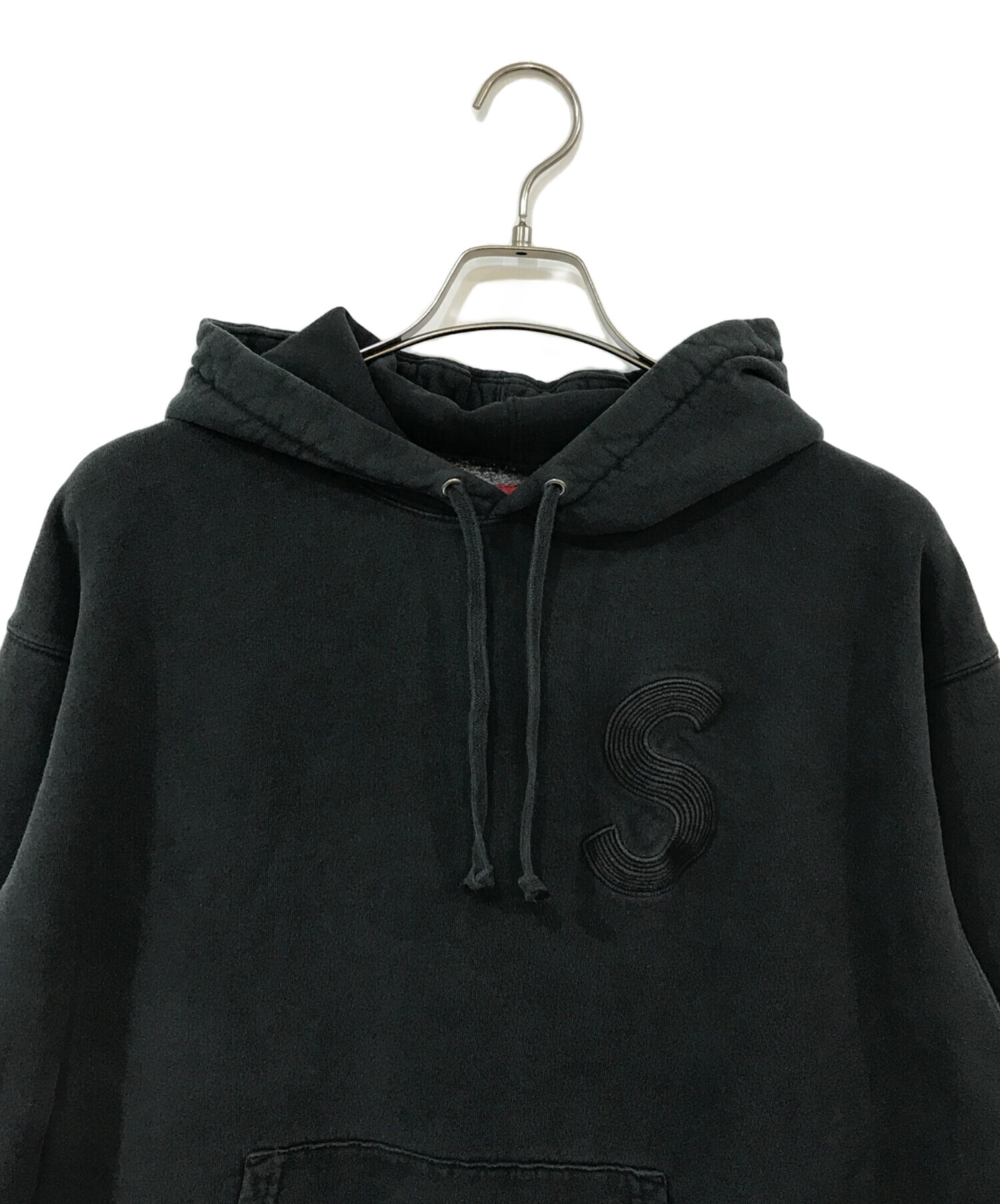 トップス Supreme Overdyed S Logo HoodedSWEATSHIRT 中古・古着通販】Supreme (シュプリーム) Overdyed S Logo Hooded