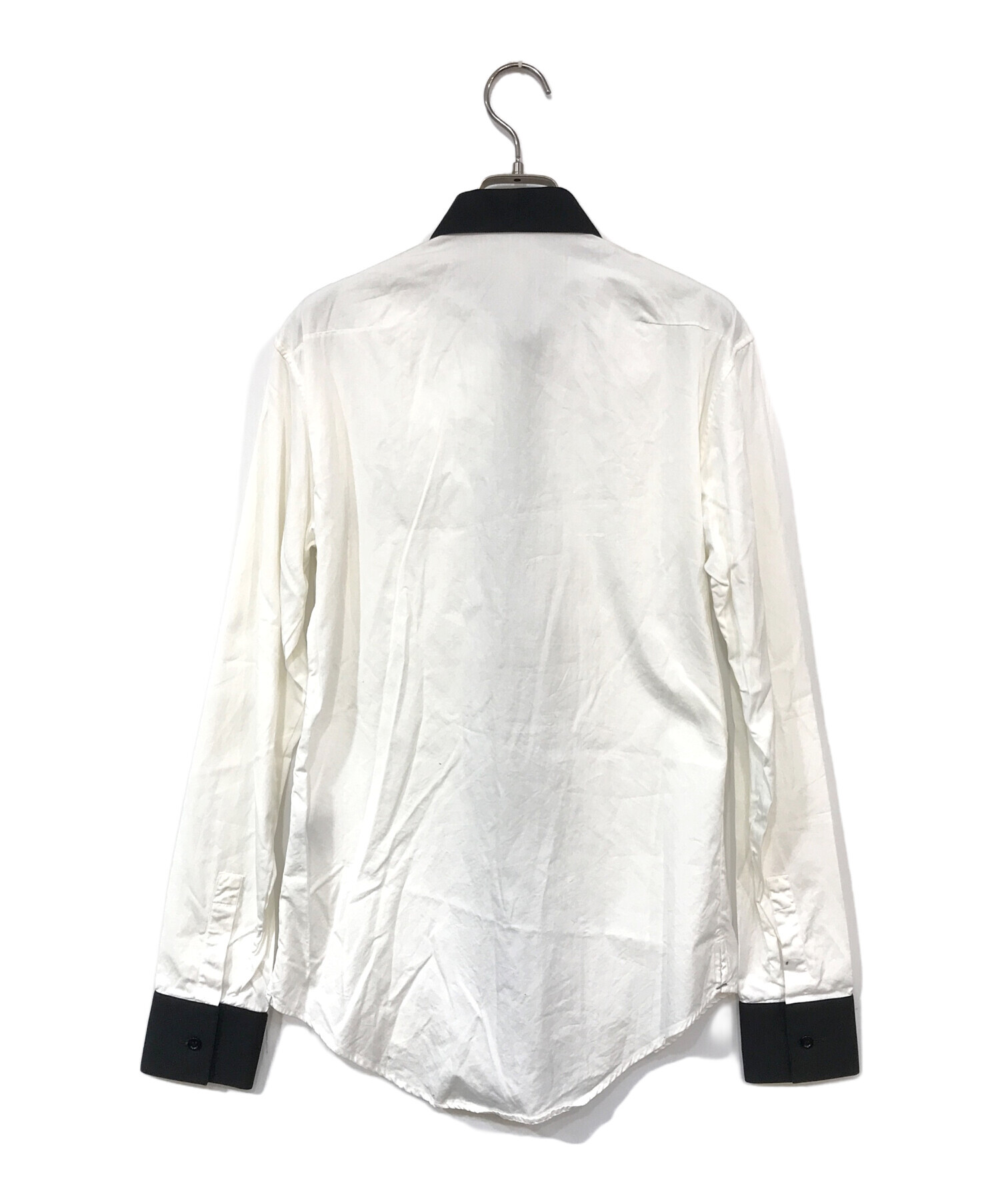中古・古着通販】DIOR (ディオール) 切替シャツ ホワイト サイズ