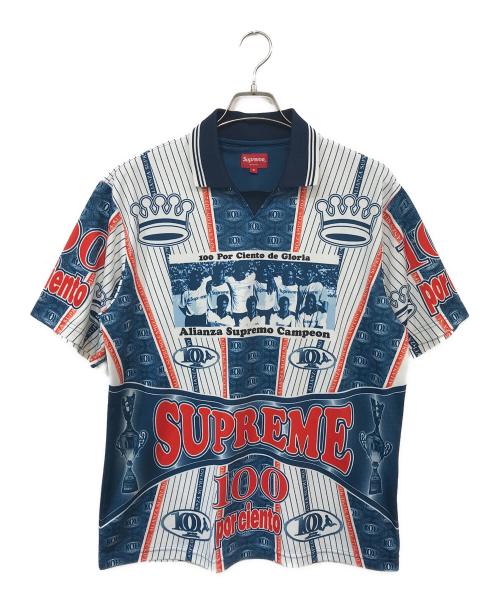 Supreme サッカーシャツ Lサイズ 中古・古着通販】SUPREME (シュプリーム) Por Ciento Soccer Jersey