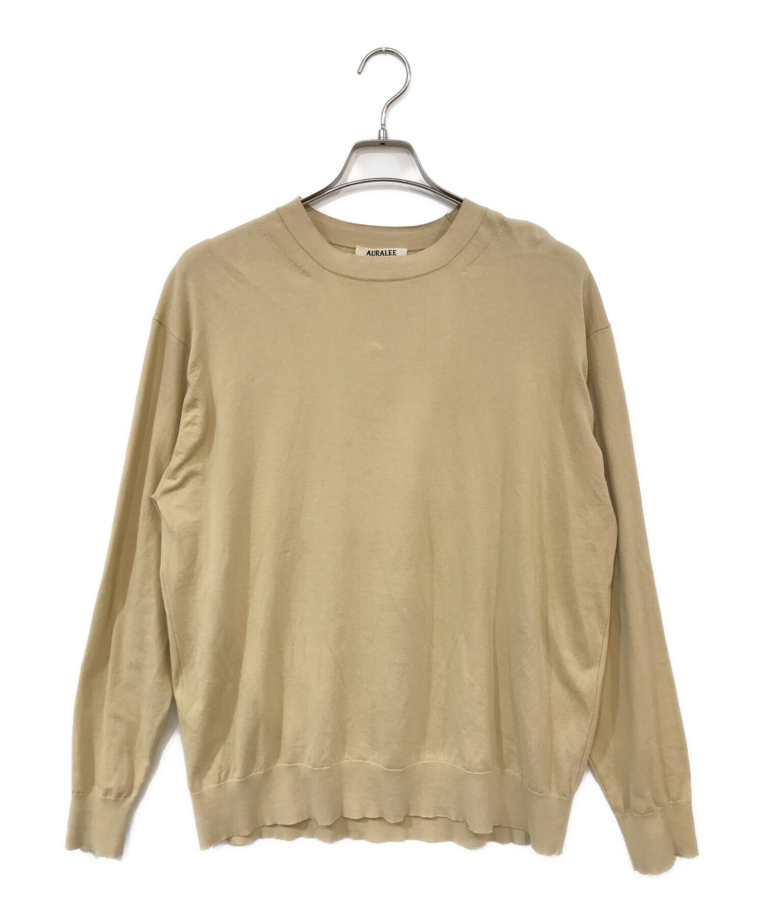 中古・古着通販】AURALEE (オーラリー) Super High Gauge Cotton Knit 