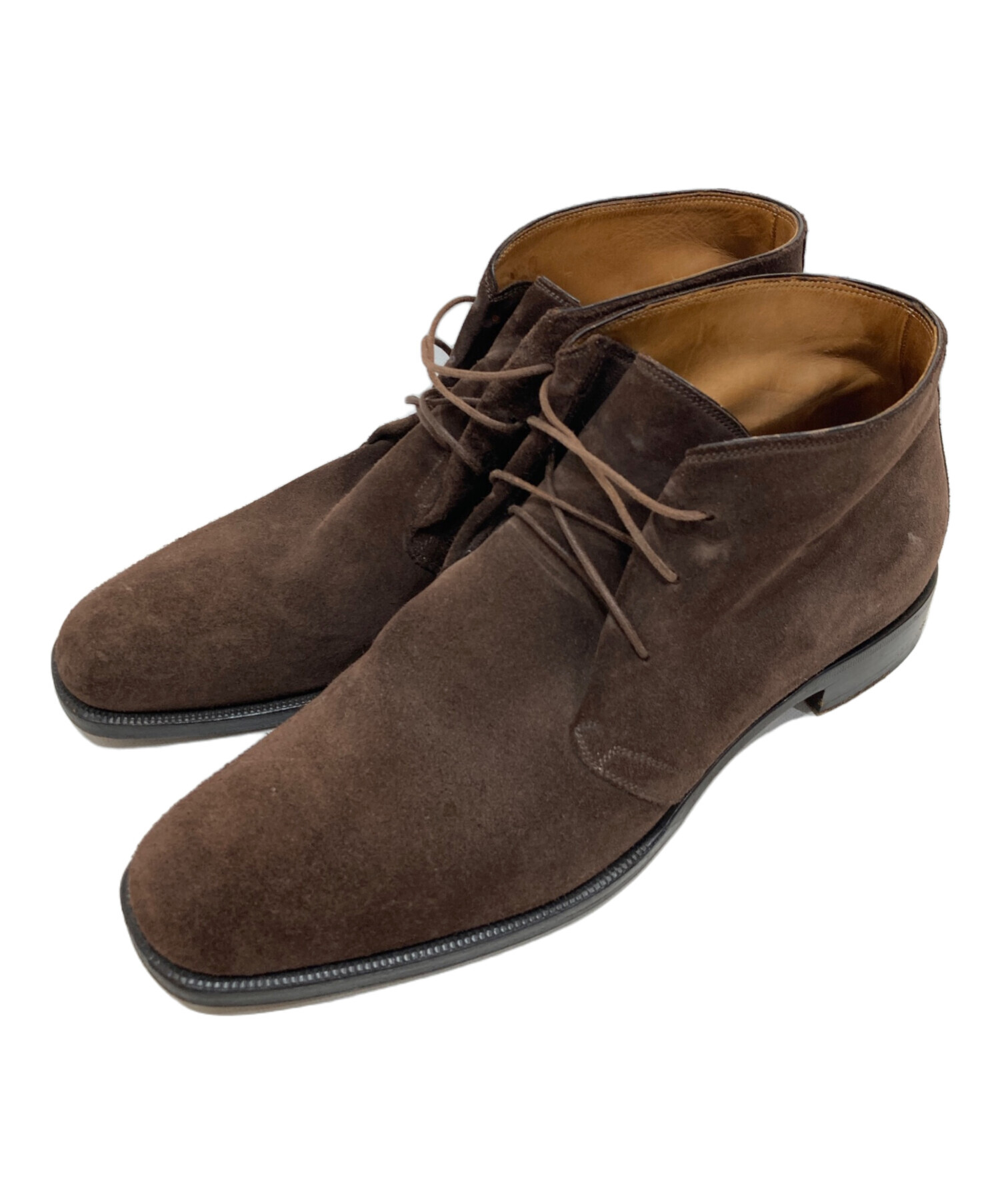 中古・古着通販】TOM FORD (トムフォード) チャッカーブーツ ブラウン