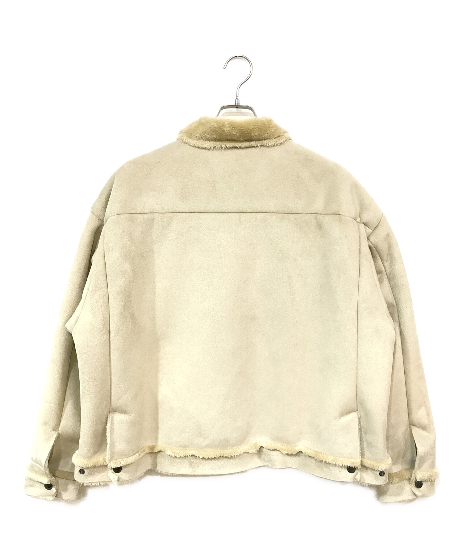 中古・古着通販】N.HOOLYWOOD (エヌ ハリウッド) Fake Mouton Blouson