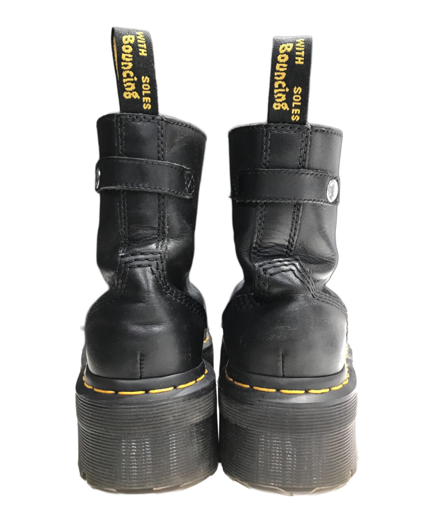 Dr. Martens JETTA ブラックブーツ 24cm 新品未着用 Dr. Martens JETTA ブラックブーツ 24cm 新品未着用