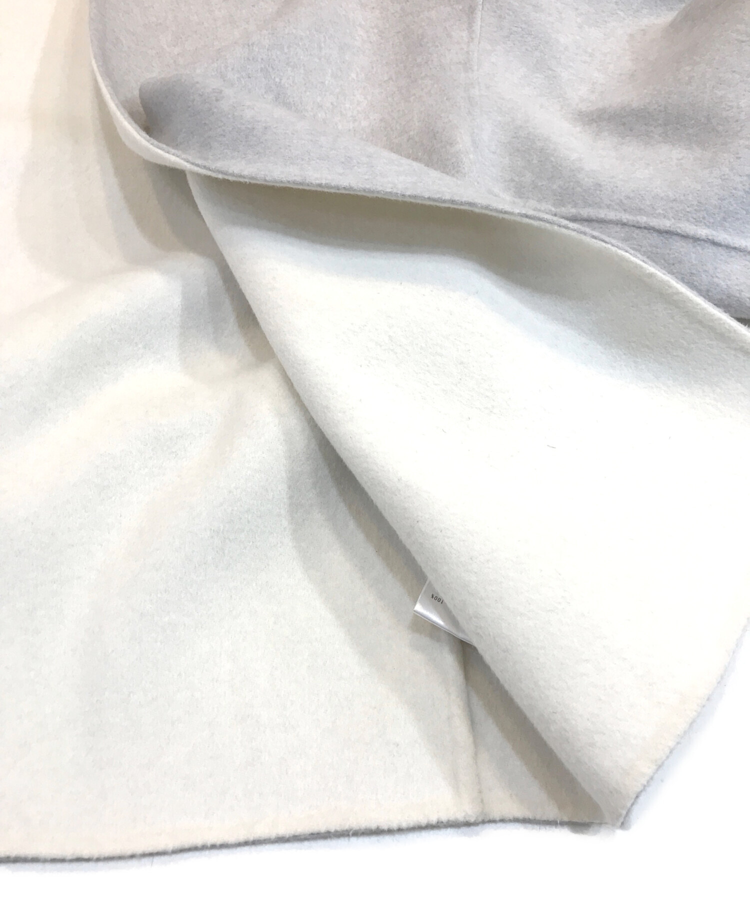 訳あり‼️GALERIE VIE ウールダブルフェイス ベルテッドショートコート GALERIE VIE（ギャルリー ヴィー）の「ウールダブルフェイス