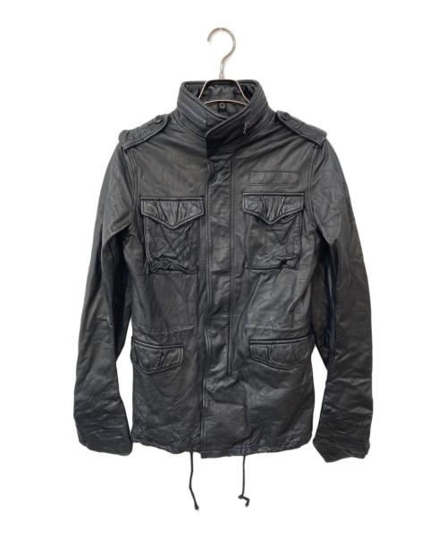中古・古着通販】wjk (ダブルジェイケー) レザーM65ジャケット