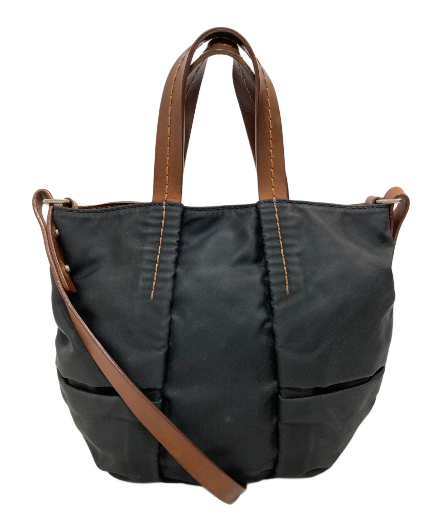 中古・古着通販】JIL SANDER (ジルサンダー) オイルドナイロンレザー  