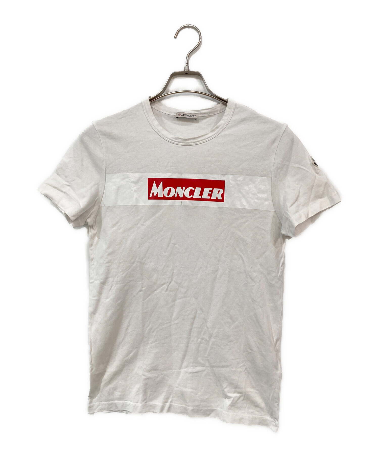 中古・古着通販】MONCLER (モンクレール) BOXロゴプリントTシャツ 