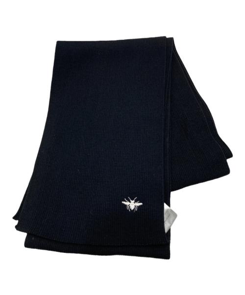 中古・古着通販】DIOR HOMME (ディオール オム) BEE刺繍ウールマフラー