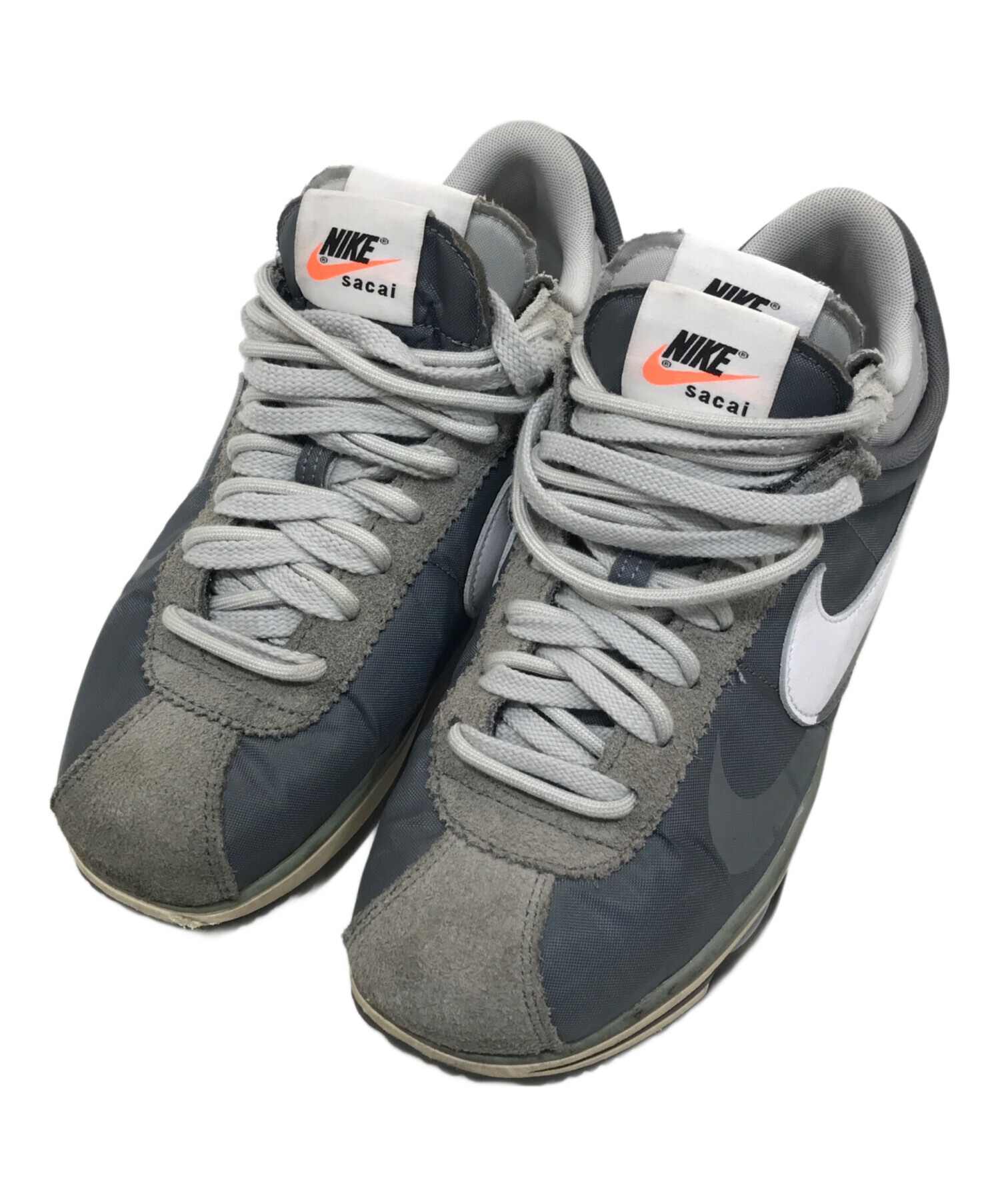 中古・古着通販】NIKE (ナイキ) sacai (サカイ) Zoom Cortez グレー  