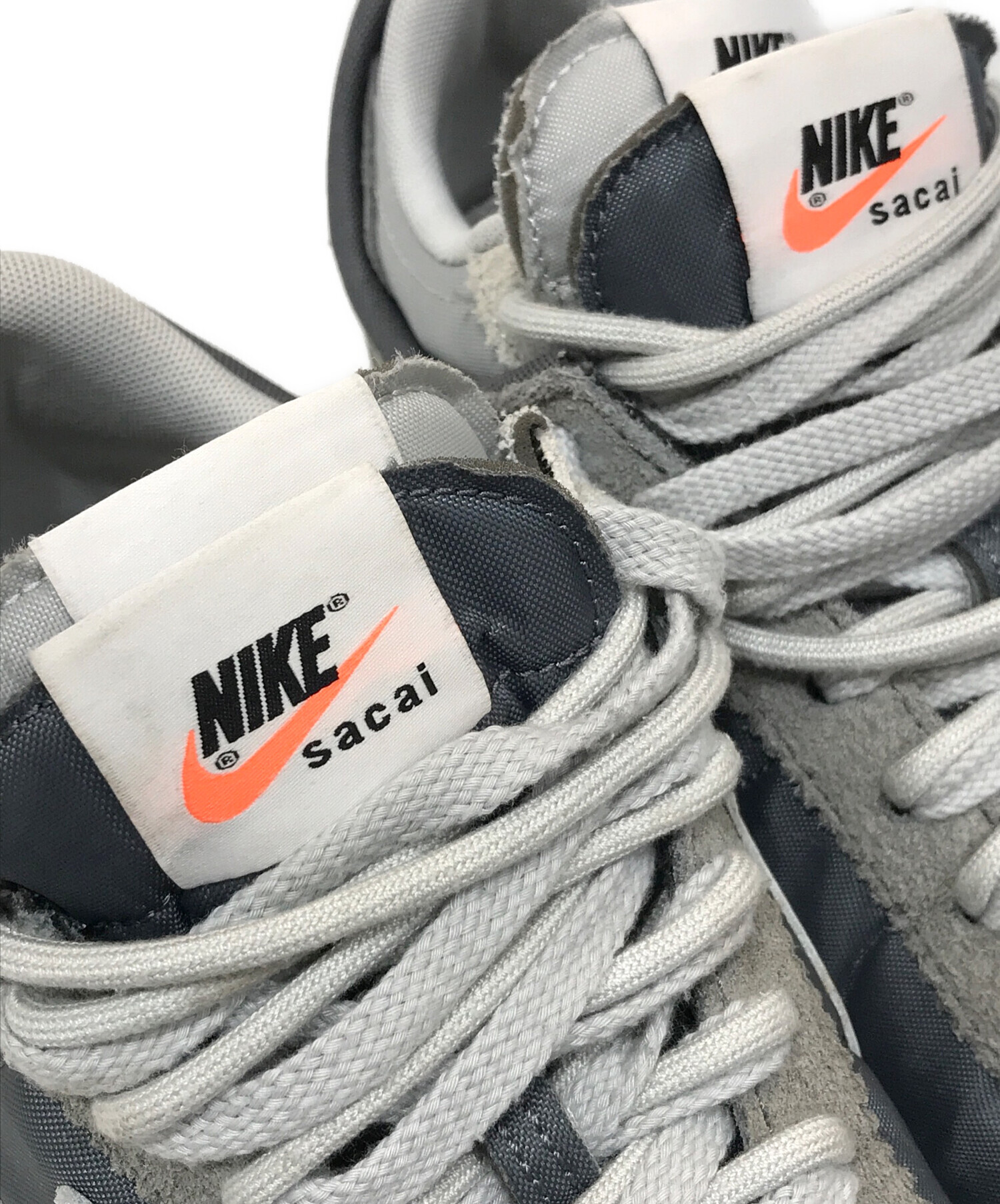 中古・古着通販】NIKE (ナイキ) sacai (サカイ) Zoom Cortez グレー  