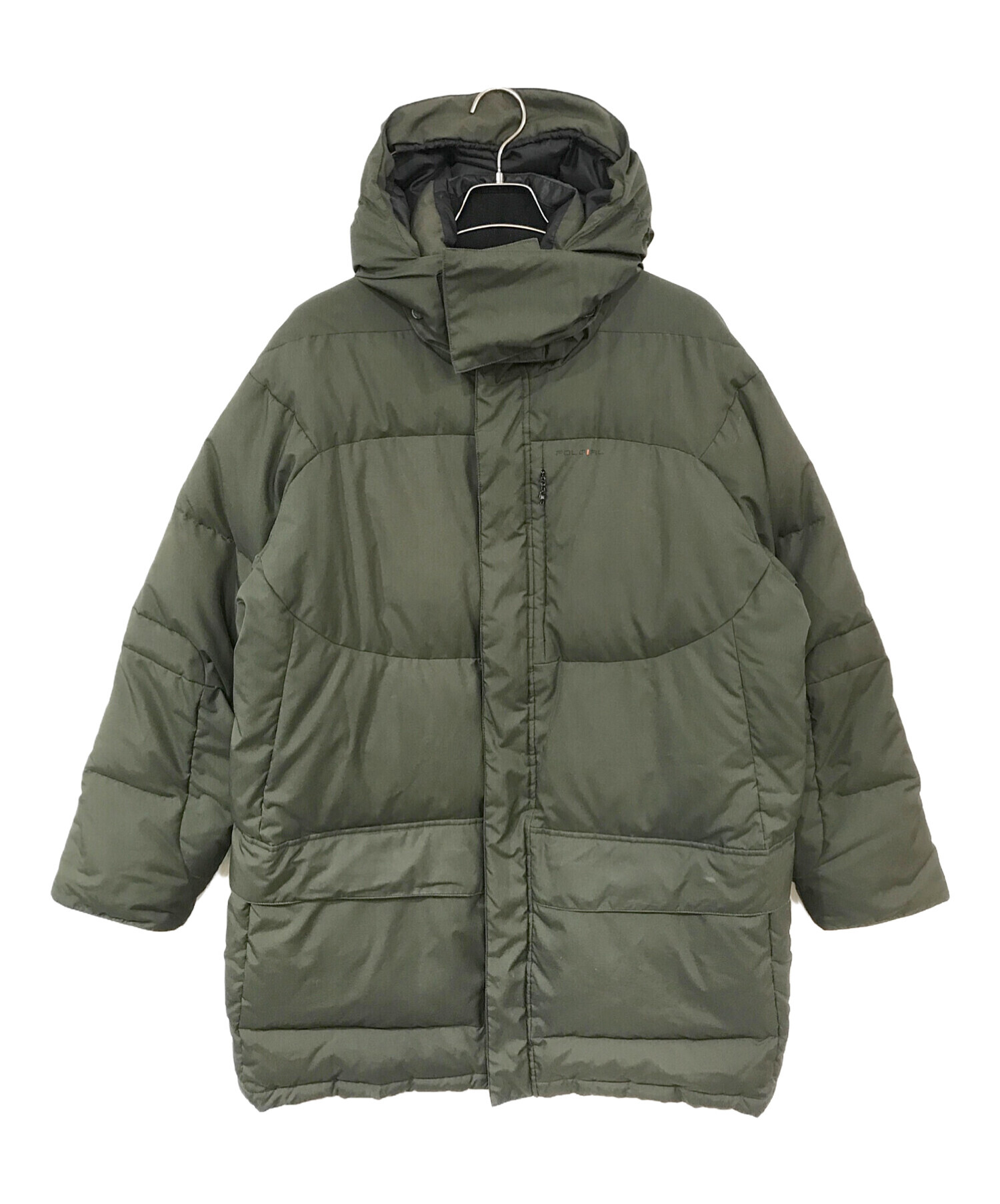 ポロ　ラルフローレン　ダウンジャケット　 オリーブ　表記サイズS 中古・古着通販】POLO RALPH LAUREN (ポロ・ラルフローレン) ダウン