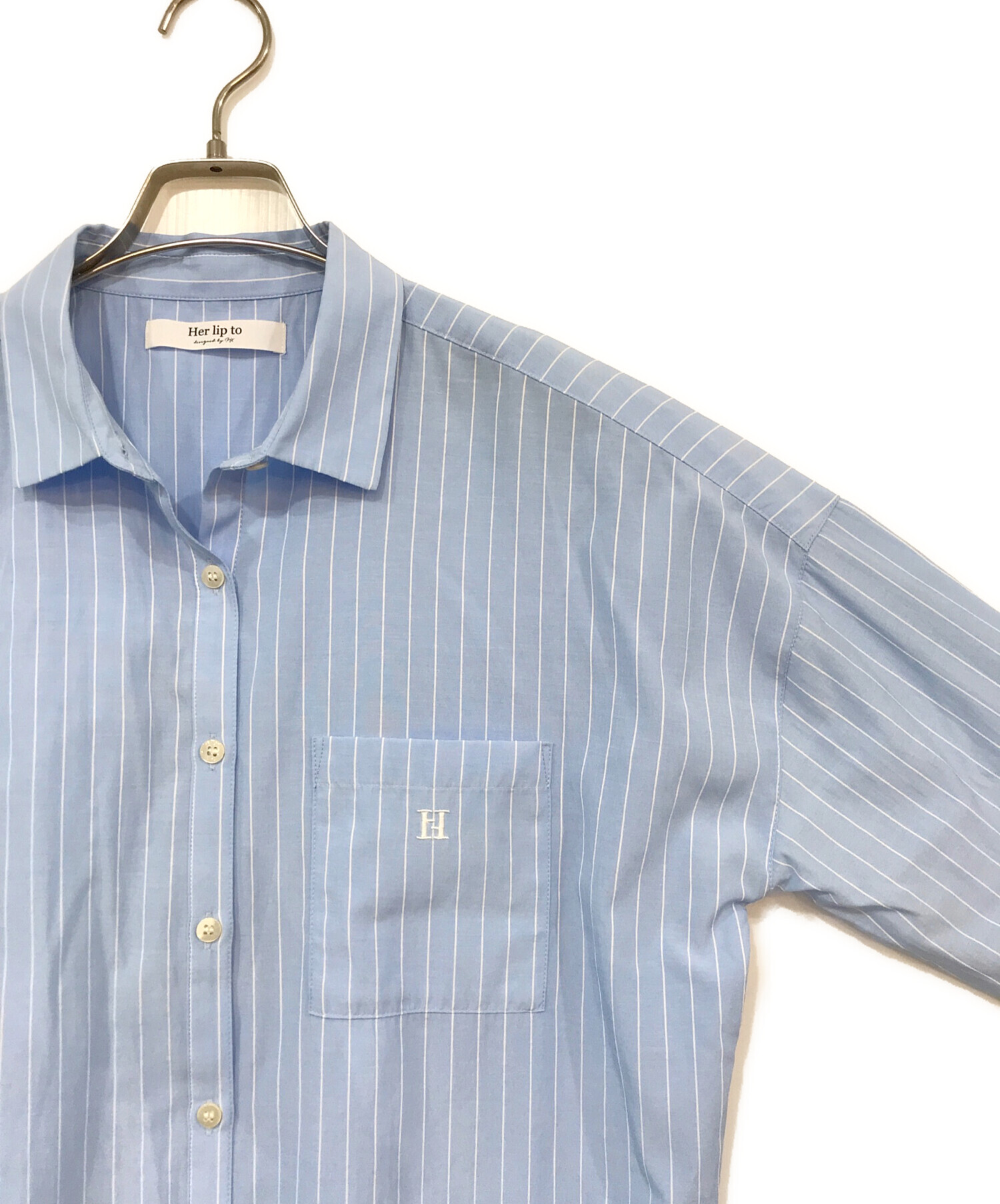 中古・古着通販】Her lip to (ハーリップトゥ) Have It All Stripe 
