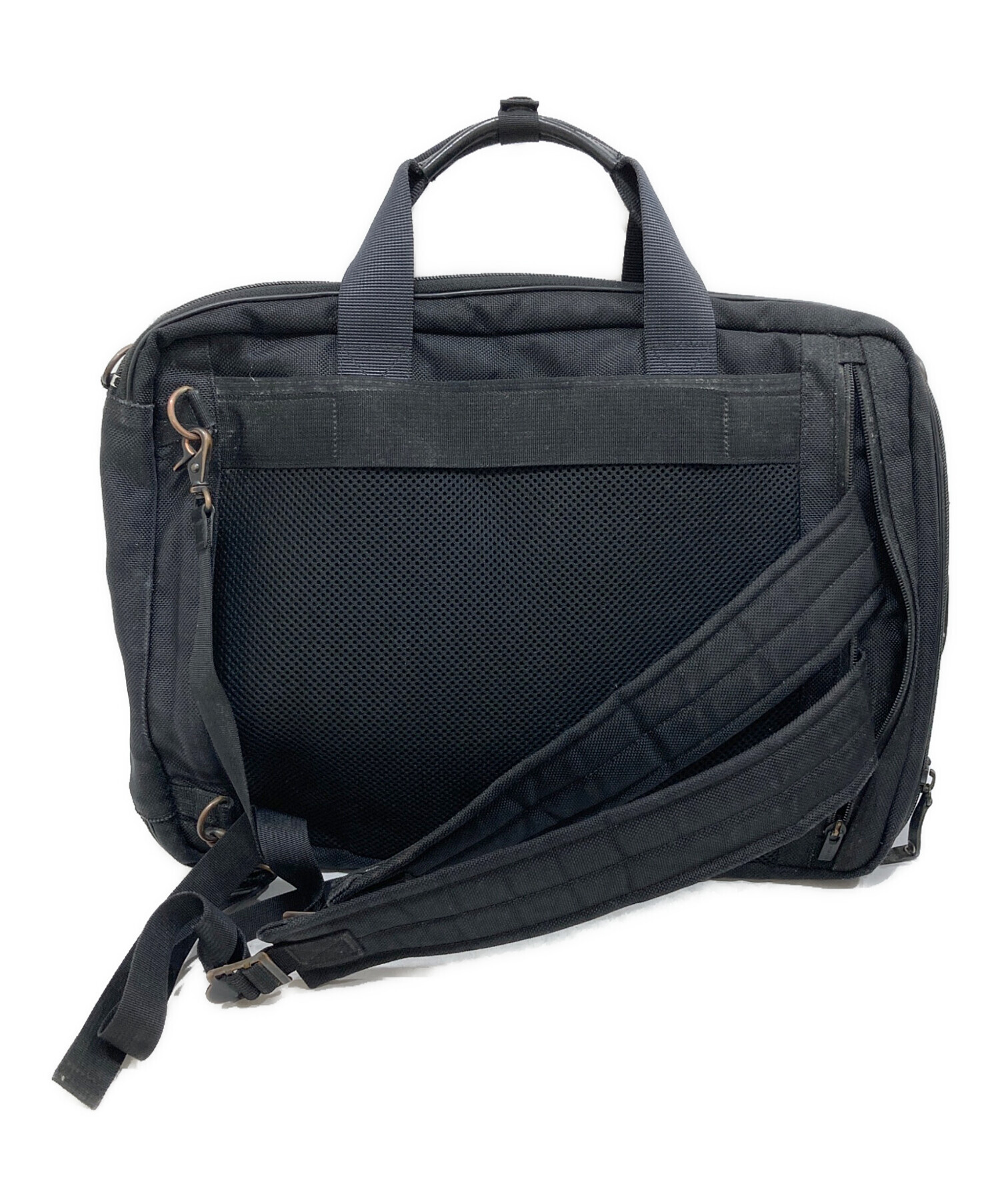 中古・古着通販】PORTER (ポーター) 3WAY BRIEFCASE ブラック 