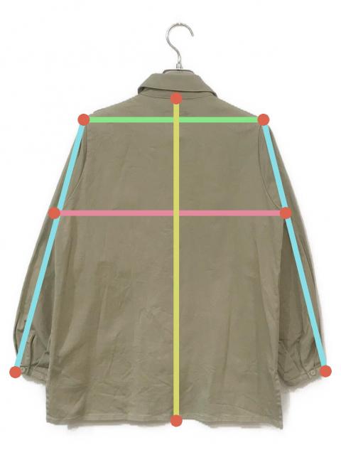 中古・古着通販】foufou (フーフー) shirts collar flap blouse/シャツ