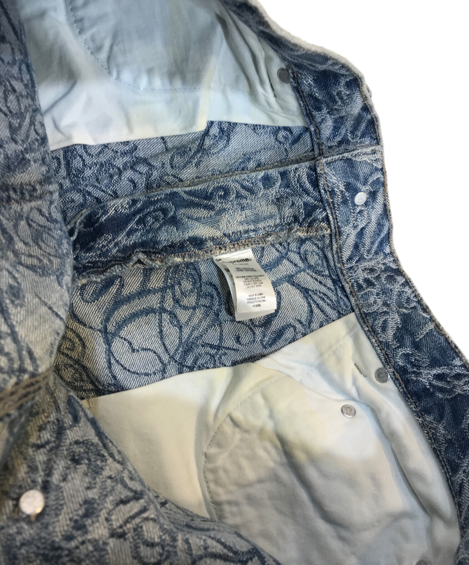 中古・古着通販】Supreme (シュプリーム) SCRIPT JACQUARD DOUBLE KNEE