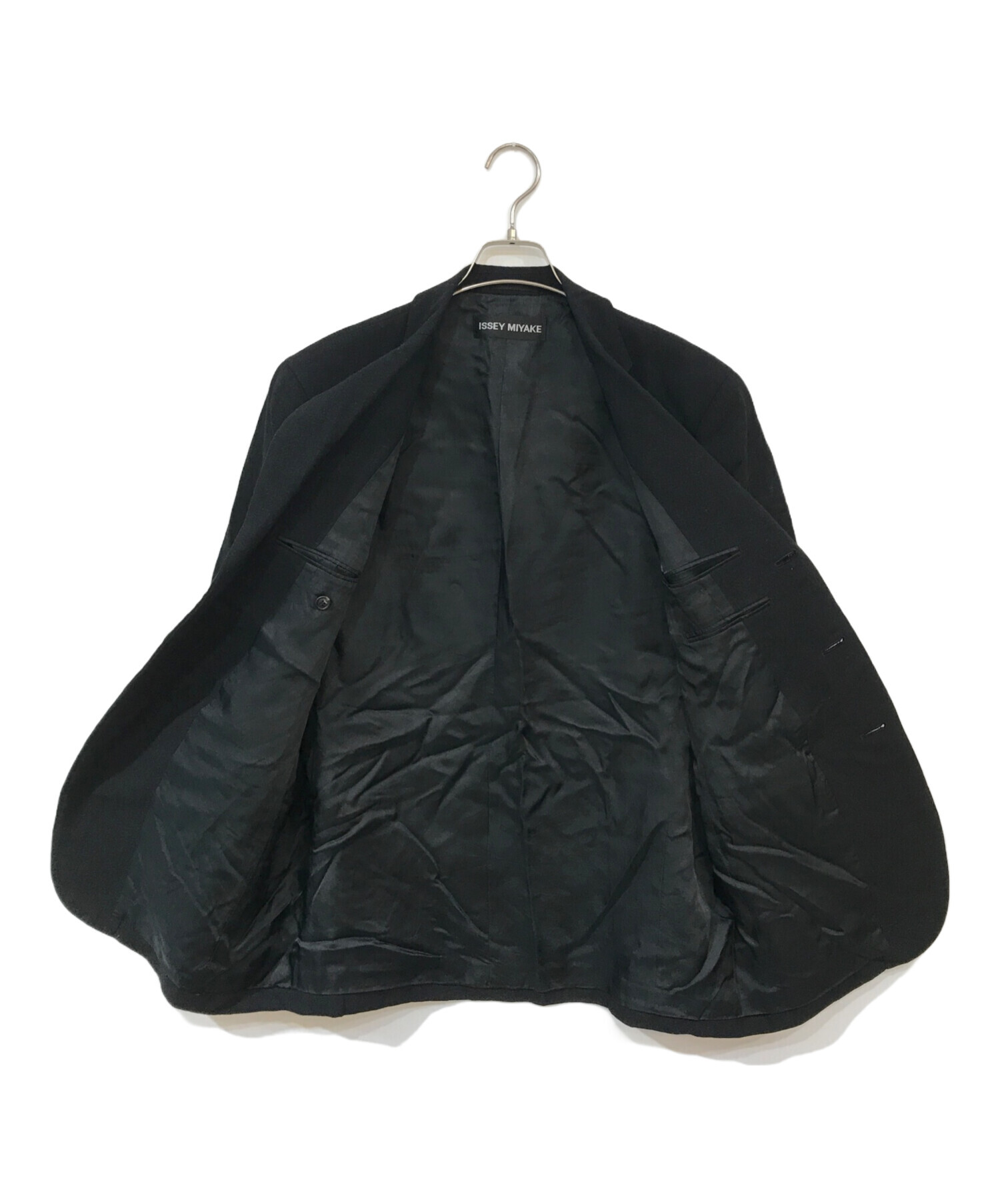 中古・古着通販】ISSEY MIYAKE (イッセイミヤケ) ウールシルクナイロン