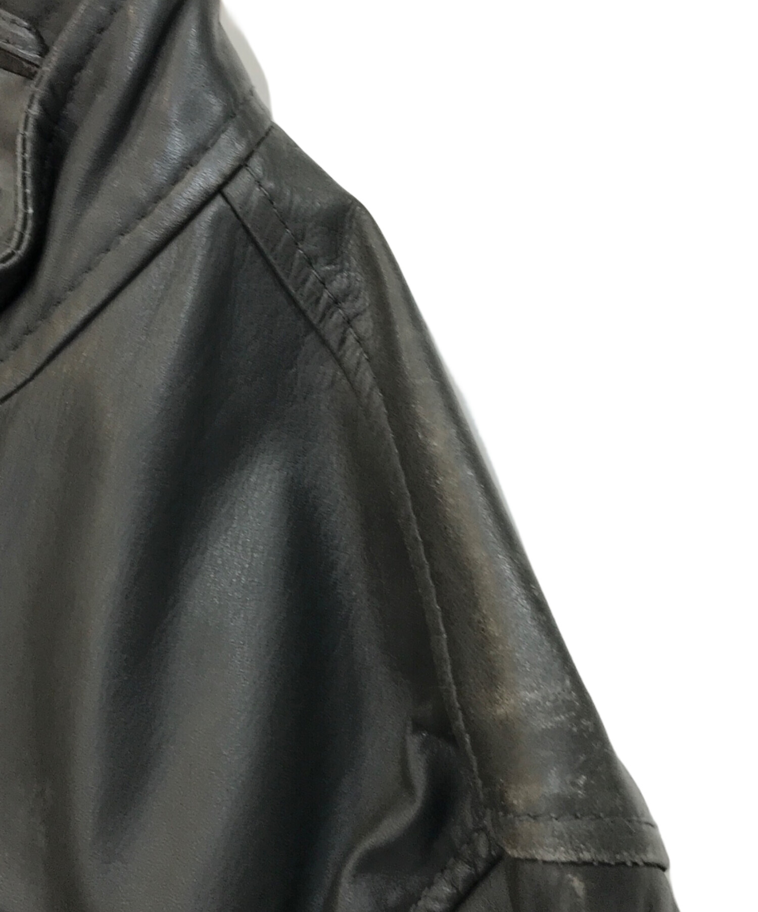 中古・古着通販】G-STAR RAW (ジースターロゥ) LOCKSTART LEATHER JKT