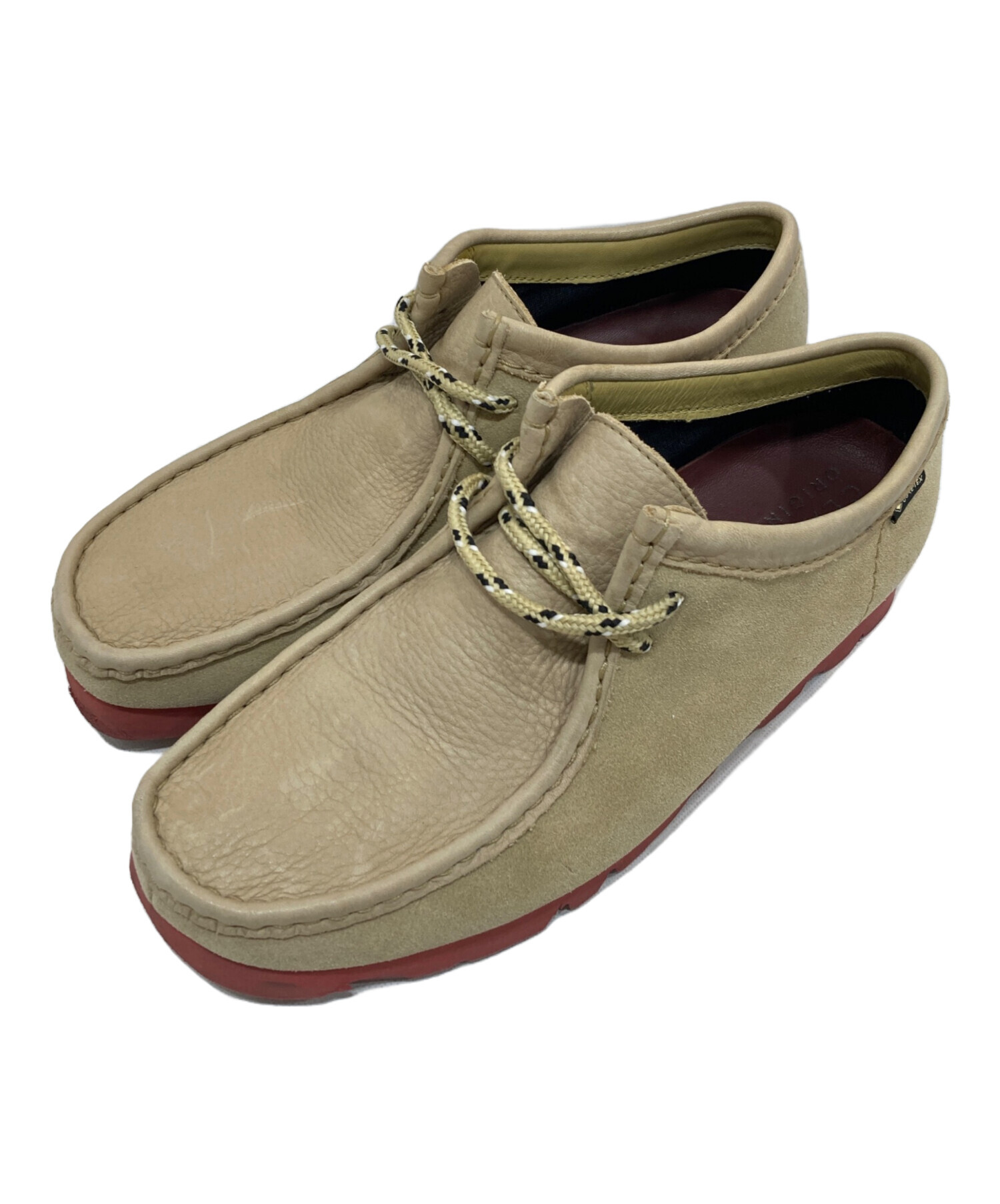 クラークス ワラビー ゴアテックス　ベージュ　26cm 楽天市場】Clarks（クラークス） WALLABEE GTX(ワラビー ゴアテックス