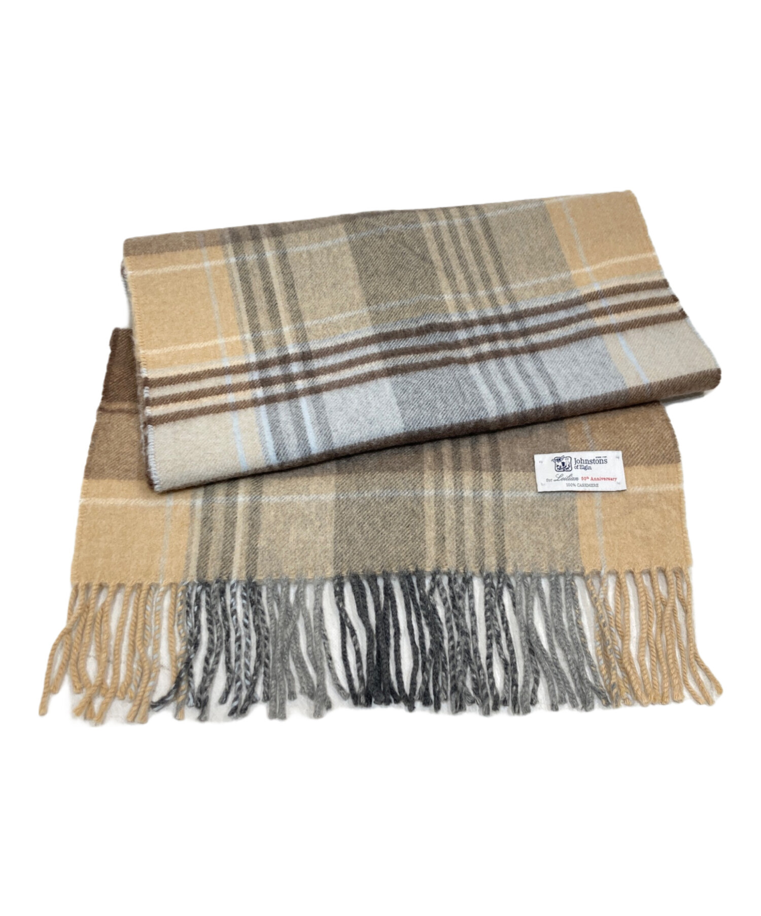 中古・古着通販】JOHNSTONS (ジョンストンズ) カシミヤマフラー