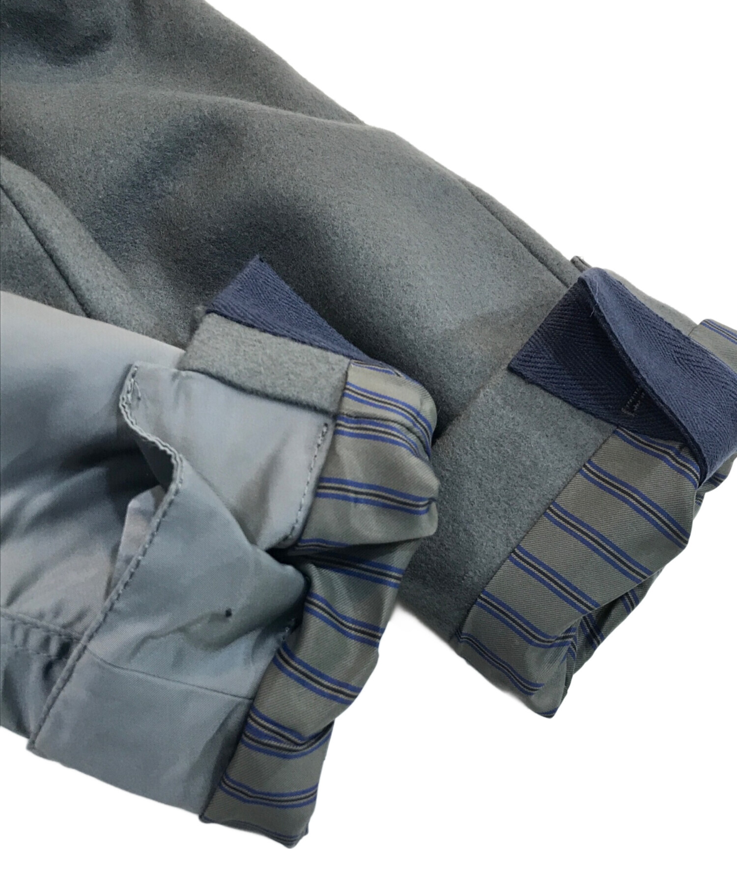 サ。さま専用 中古・古着通販】sacai (サカイ) Wool Melton Coat グレー