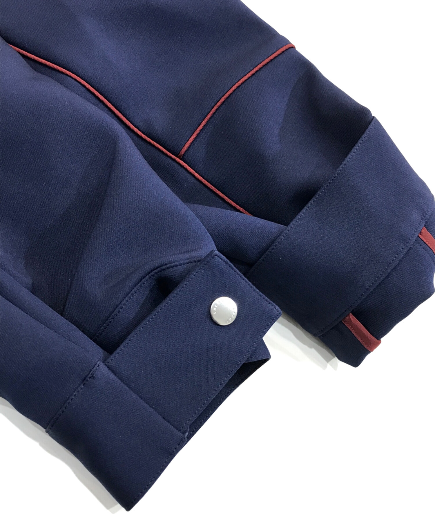 中古・古着通販】sacai (サカイ) Technical Jersey Jacket ネイビー