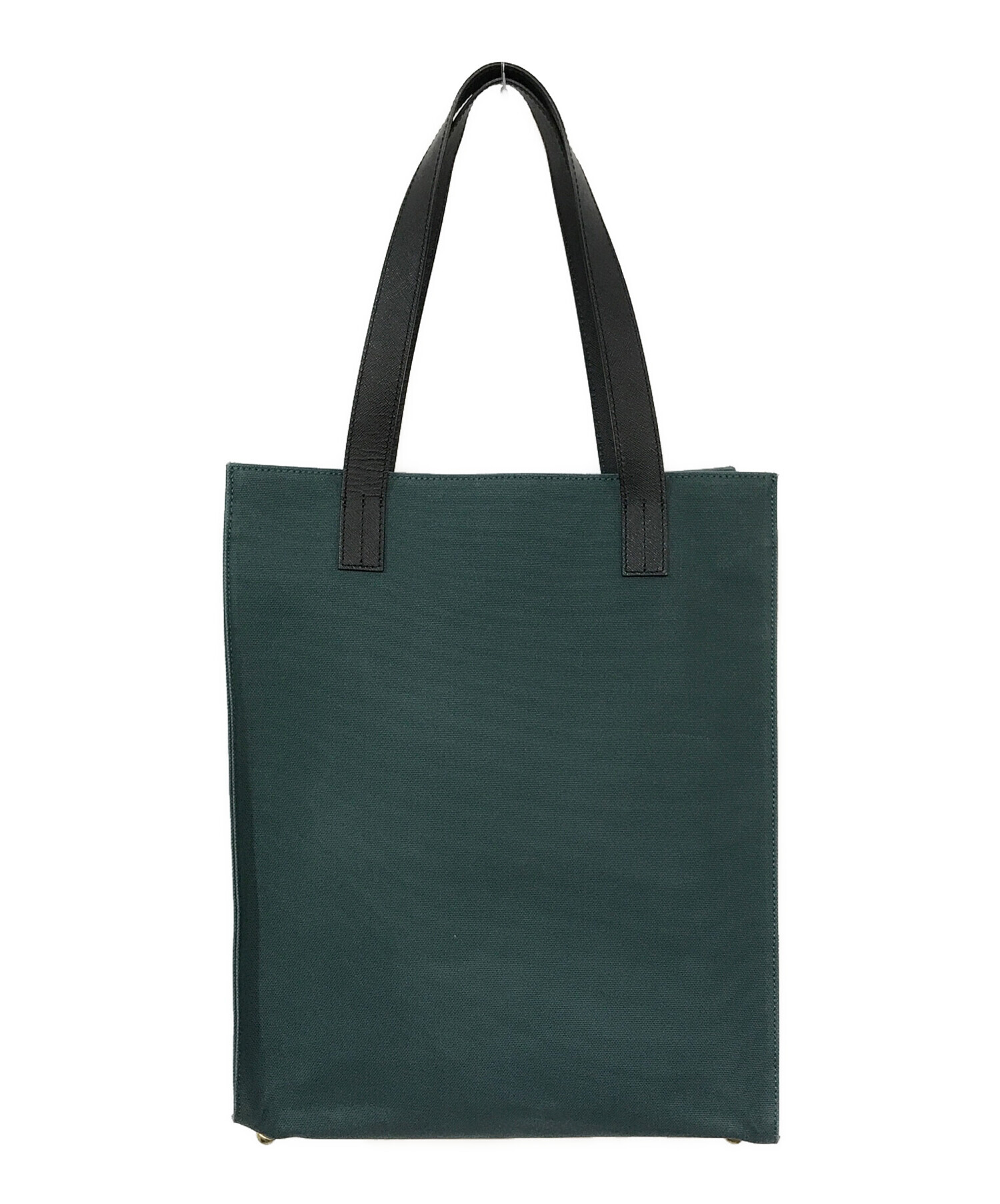 中古・古着通販】CULLNI (クルニ) Leather Pocket Canvas Tote 