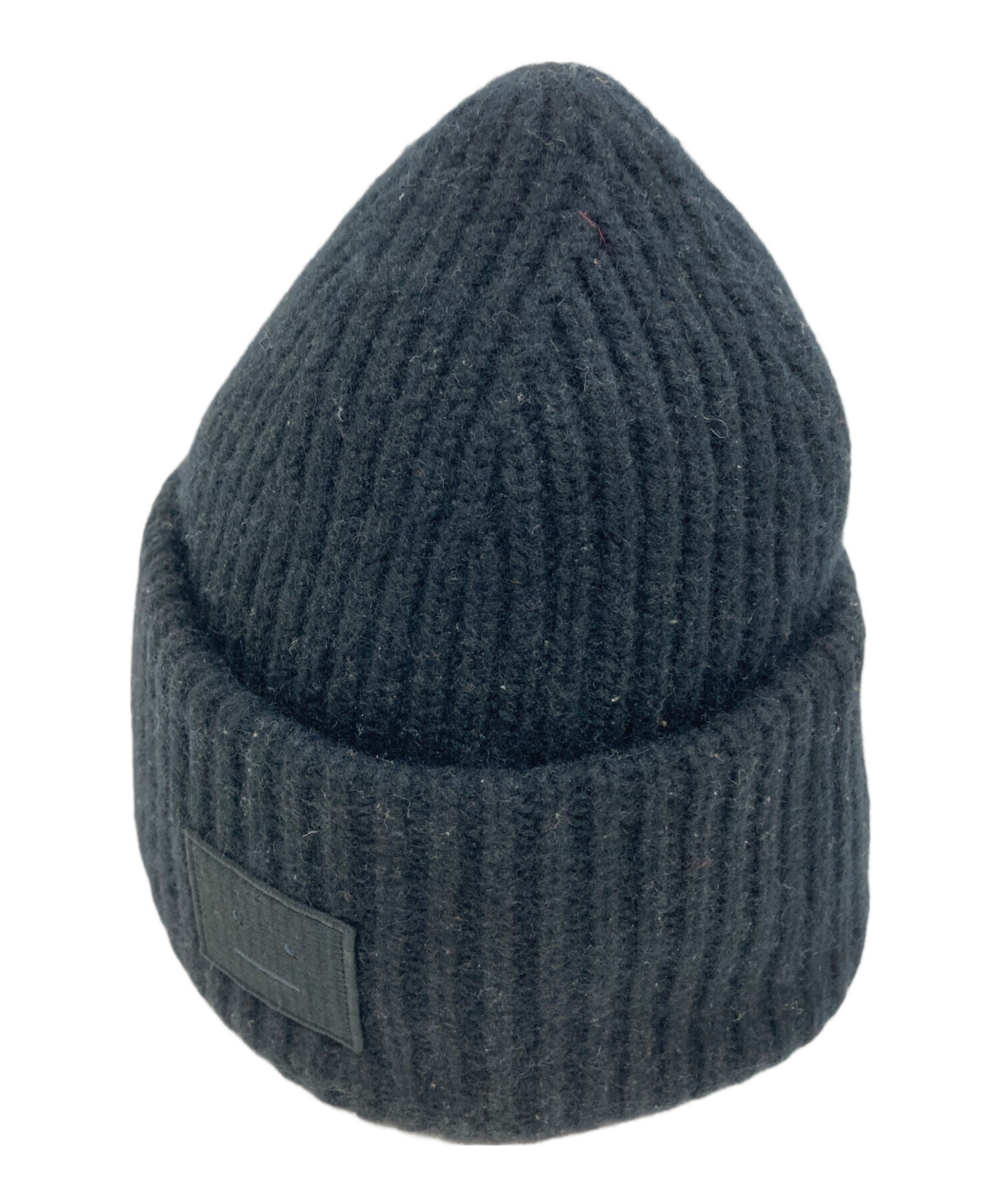 アクネストゥディオ　ニット帽　Acne Studios 帽子　ブラック　黒 中古・古着通販】ACNE STUDIOS (アクネ ストゥディオズ) ニット帽