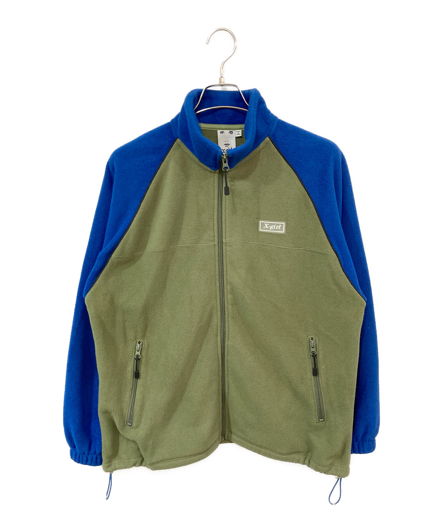 中古・古着通販】X-GIRL (エックスガール) RAGLAN FLEECE JACKET 
