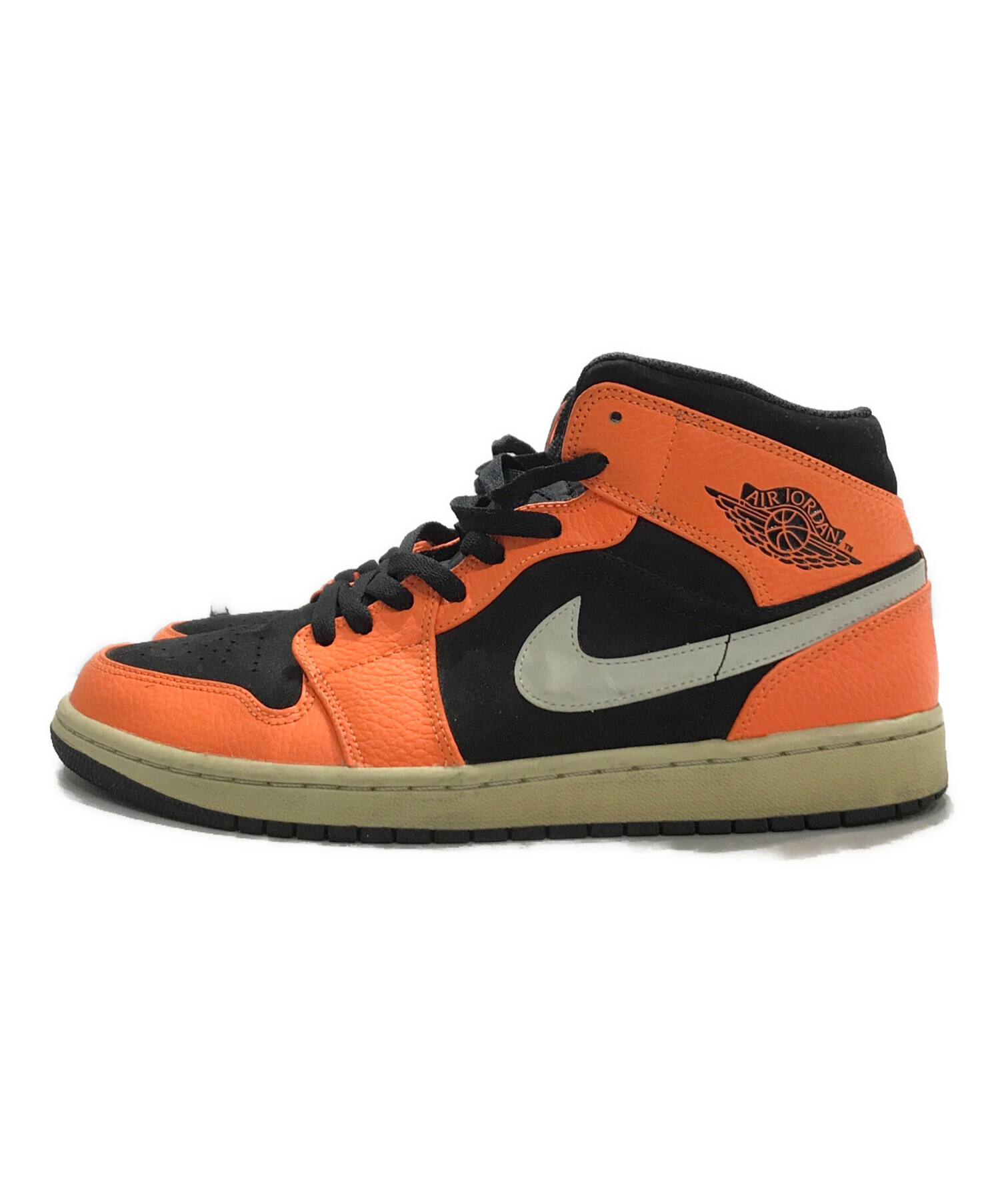 中古・古着通販】NIKE (ナイキ) Air Jordan 1 Mid Black Cone サイズ 