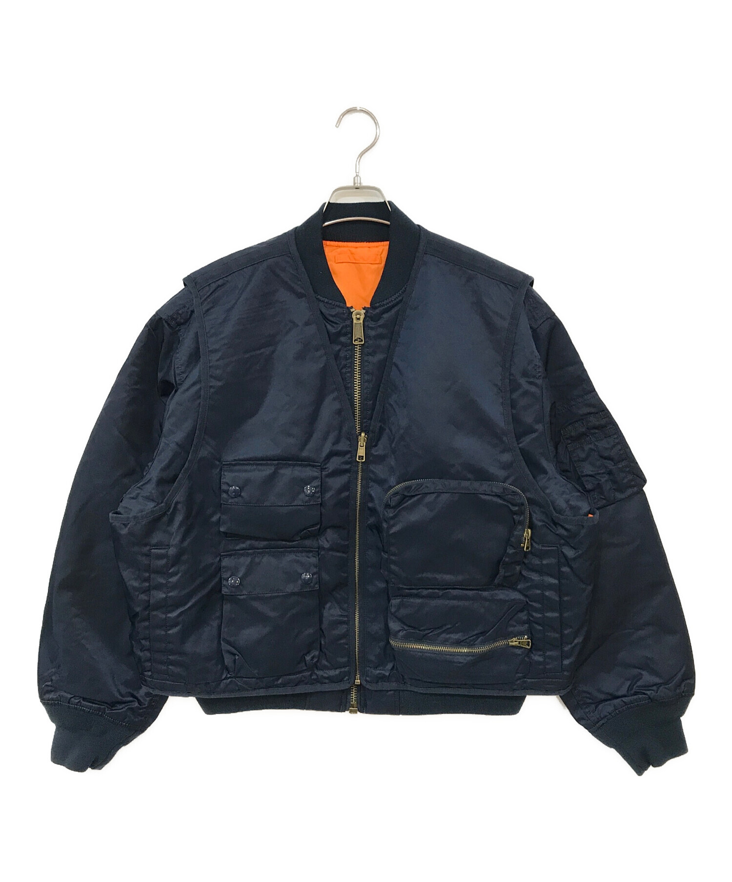 中古・古着通販】Supreme (シュプリーム) 2-in-1 MA-1 + Vest ネイビー