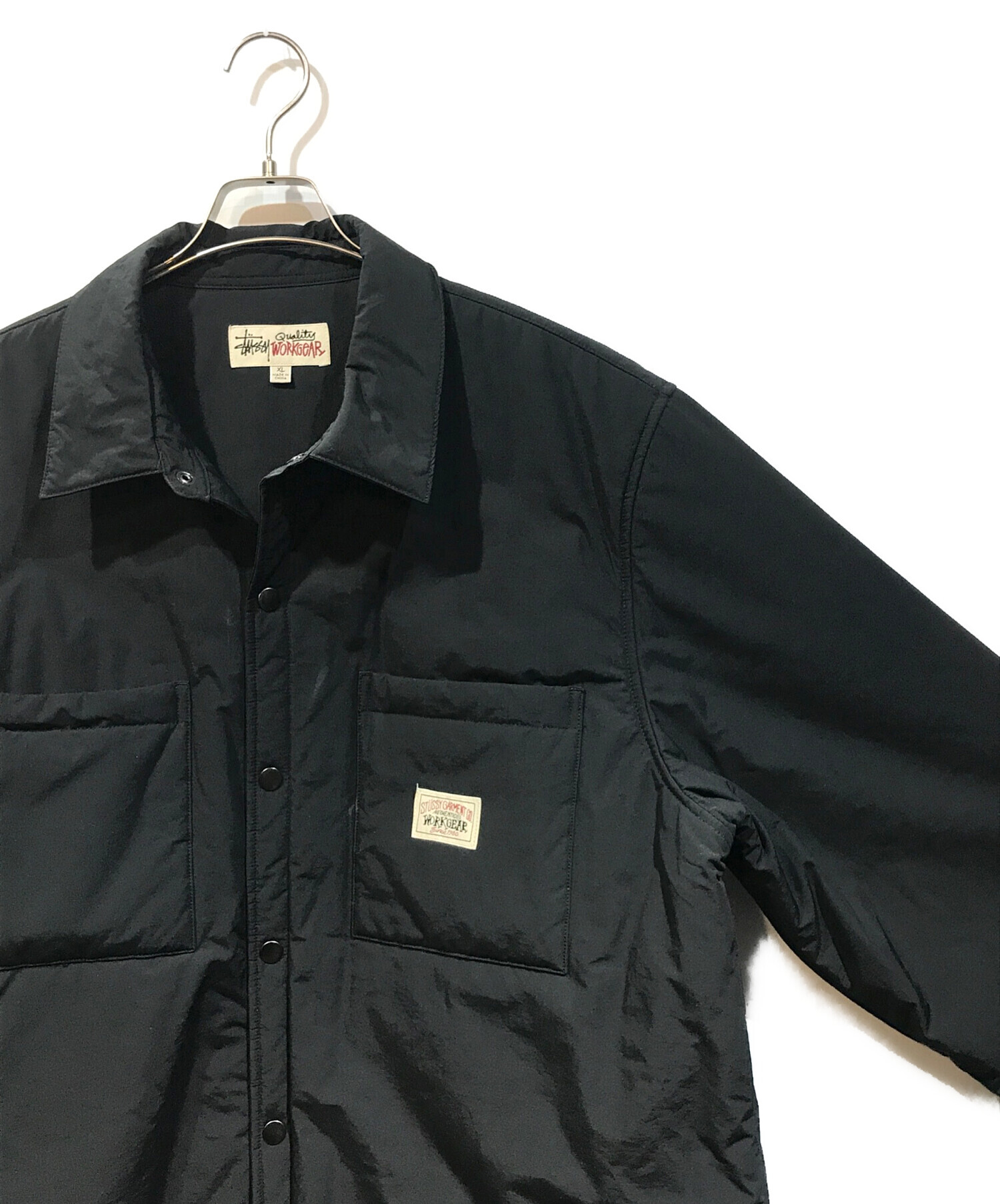 中古・古着通販】stussy (ステューシー) Padded Tech Over Shirt 