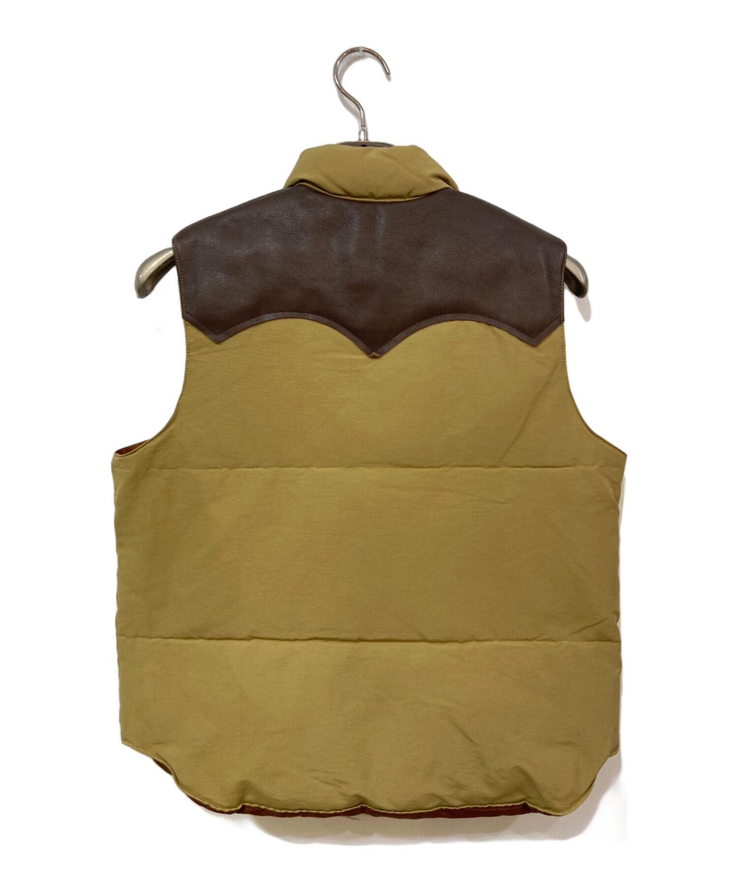 中古・古着通販】SUGAR CANE (シュガーケーン) ダウンベスト ベージュ