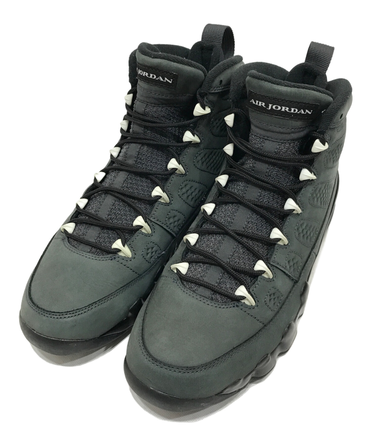 中古・古着通販】NIKE (ナイキ) AIR JORDAN 9 RETRO グレー サイズ 