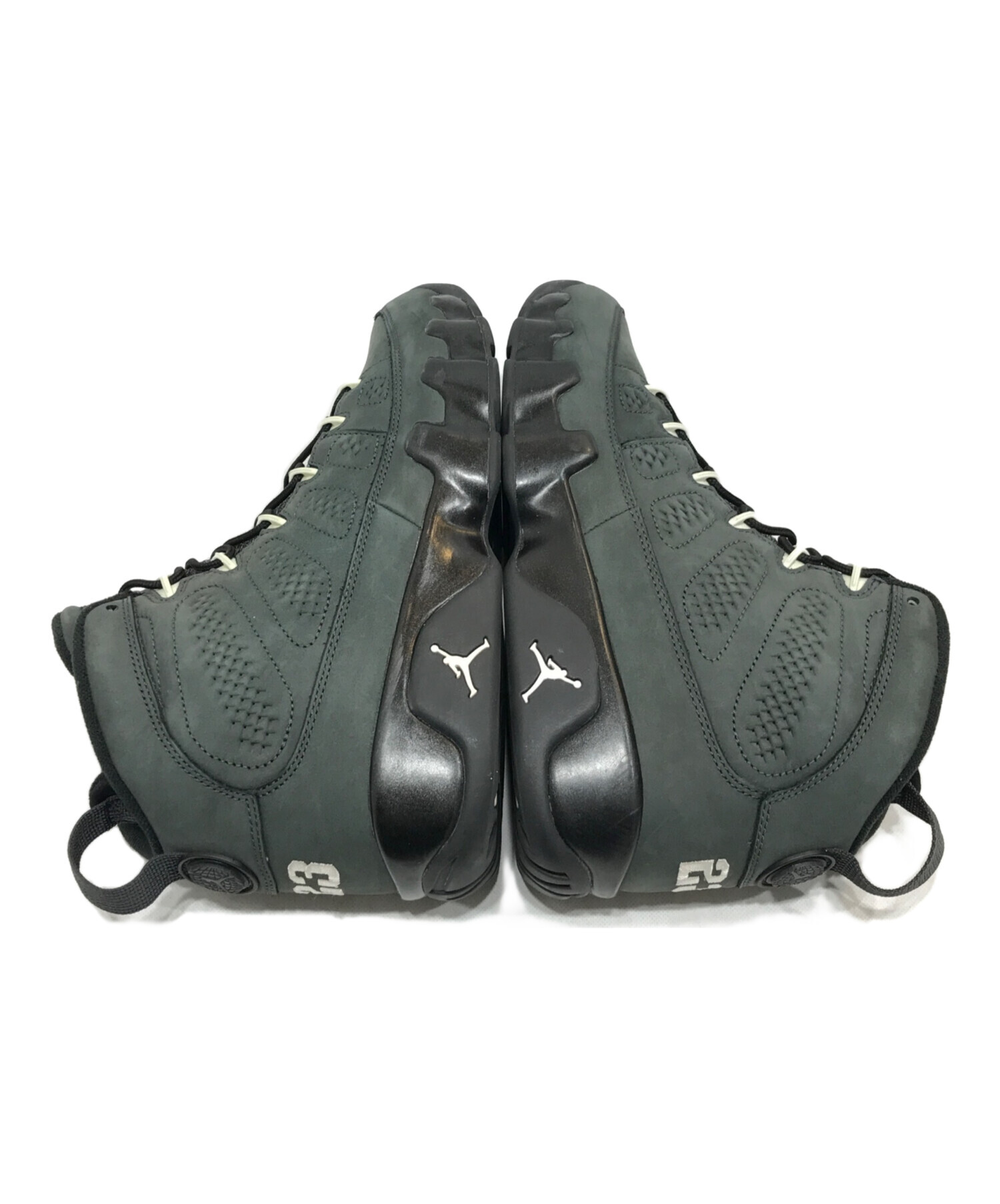 中古・古着通販】NIKE (ナイキ) AIR JORDAN 9 RETRO グレー サイズ 