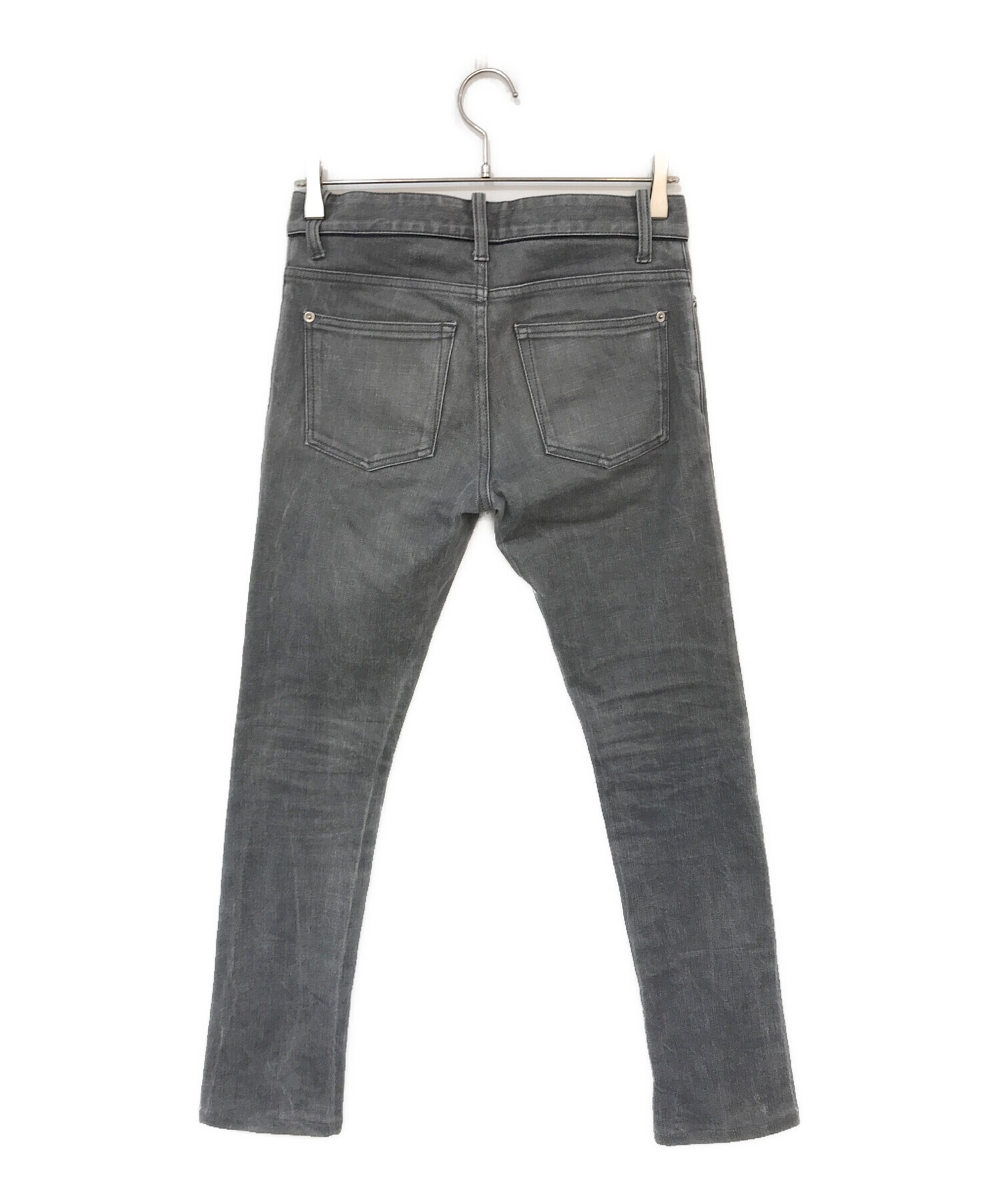 最終値下げ バレンシアガ balenciaga スキニーデニム ブラック 28 中古・古着通販】BALENCIAGA (バレンシアガ) スキニーデニムパンツ