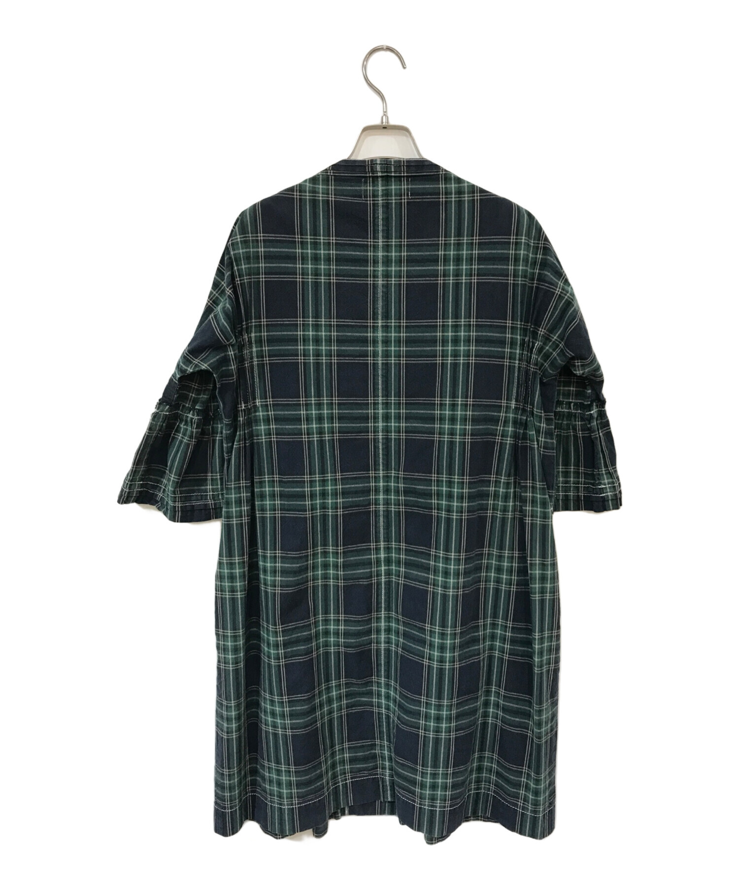 コムデギャルソン チェック ワンピース コムデギャルソン